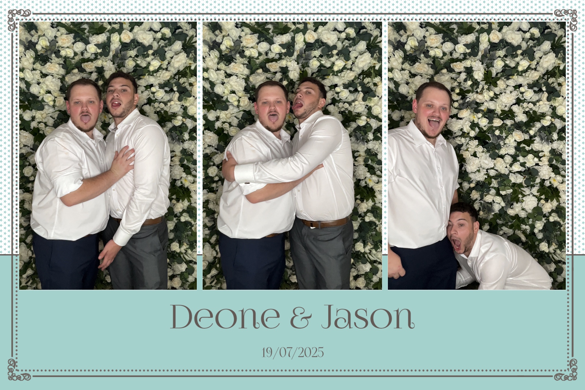 Deone & Jason Photo Booth Images  | View more photos from the event at gallery.magicimages.uk/u/MagicImages/Deone-Jason-Photo-Booth-Images