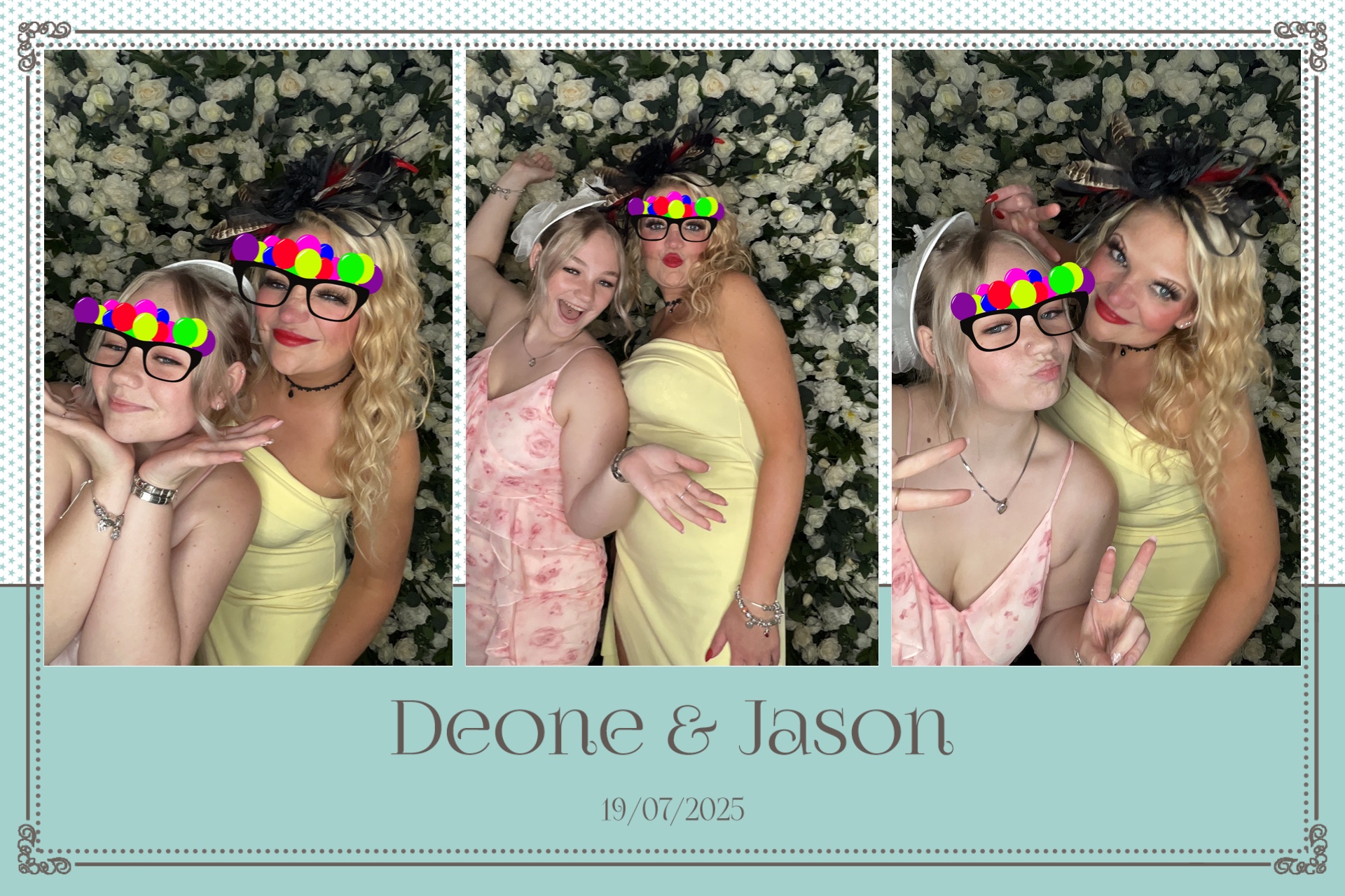 Deone & Jason Photo Booth Images  | View more photos from the event at gallery.magicimages.uk/u/MagicImages/Deone-Jason-Photo-Booth-Images