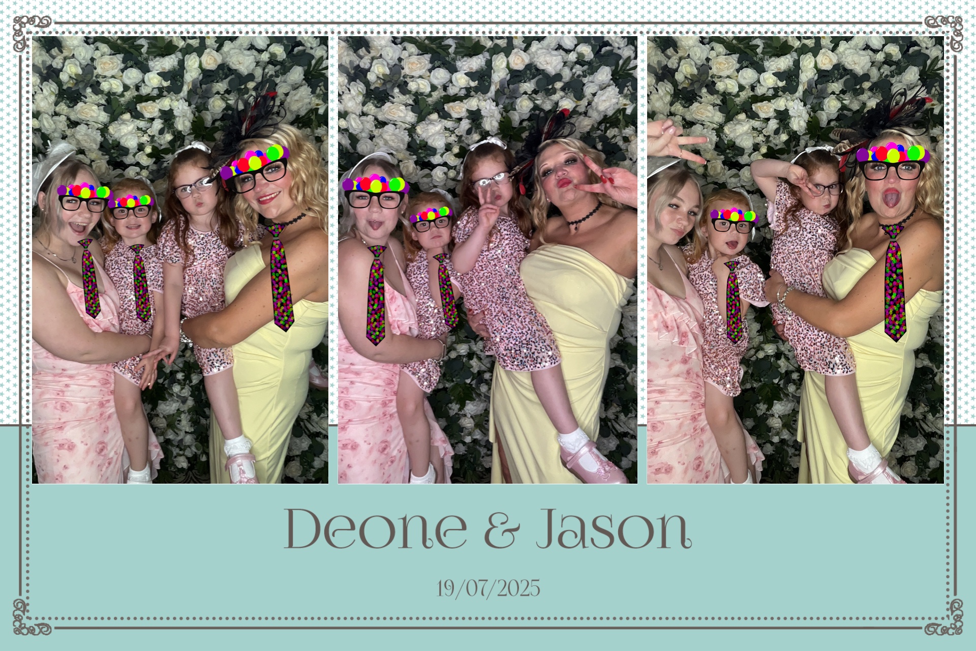 Deone & Jason Photo Booth Images  | View more photos from the event at gallery.magicimages.uk/u/MagicImages/Deone-Jason-Photo-Booth-Images