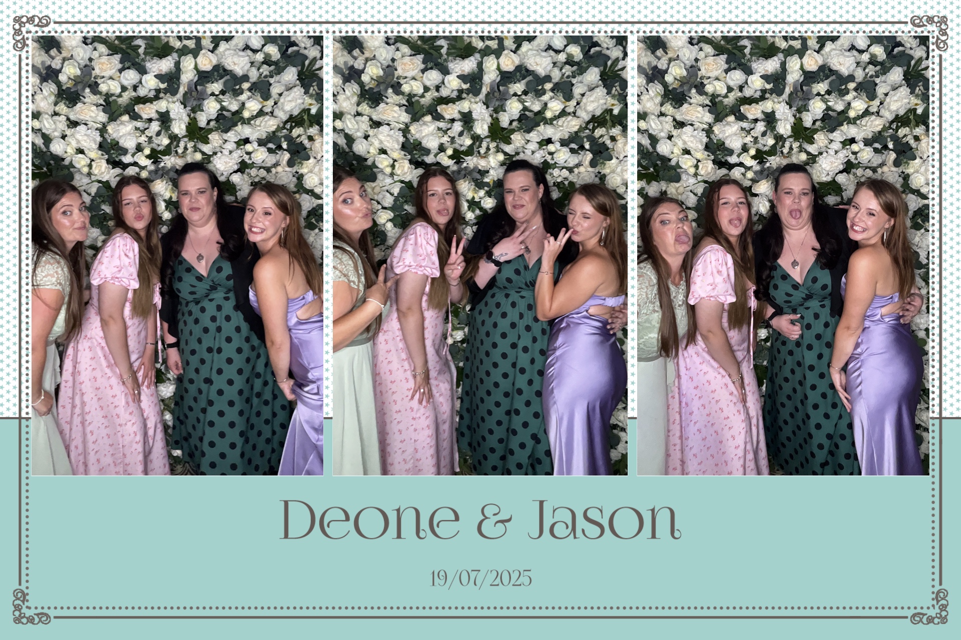 Deone & Jason Photo Booth Images  | View more photos from the event at gallery.magicimages.uk/u/MagicImages/Deone-Jason-Photo-Booth-Images