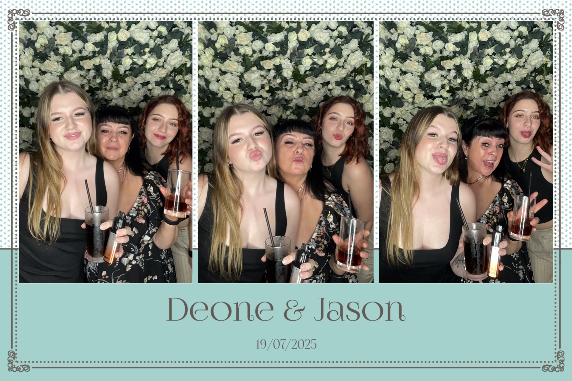 Deone & Jason Photo Booth Images  | View more photos from the event at gallery.magicimages.uk/u/MagicImages/Deone-Jason-Photo-Booth-Images