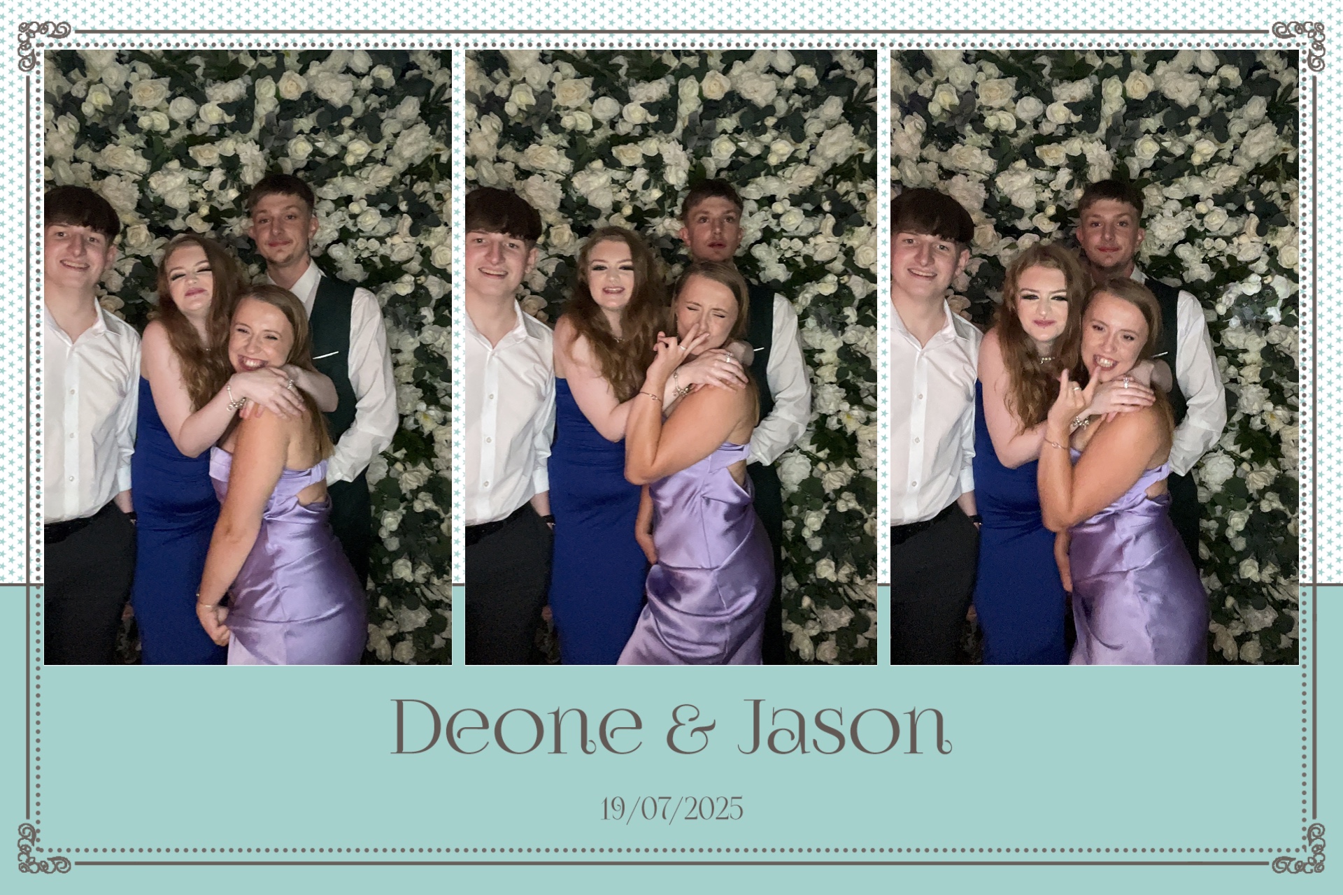 Deone & Jason Photo Booth Images  | View more photos from the event at gallery.magicimages.uk/u/MagicImages/Deone-Jason-Photo-Booth-Images