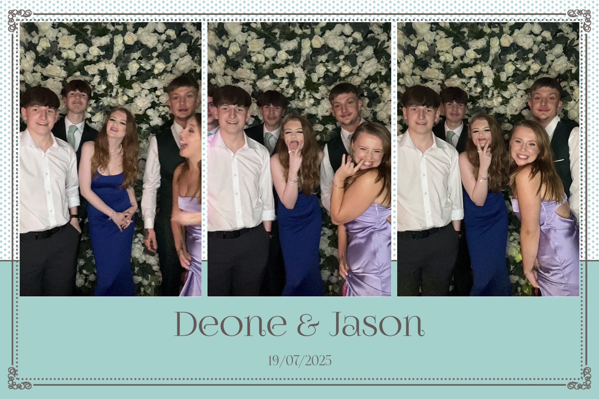 Deone & Jason Photo Booth Images  | View more photos from the event at gallery.magicimages.uk/u/MagicImages/Deone-Jason-Photo-Booth-Images