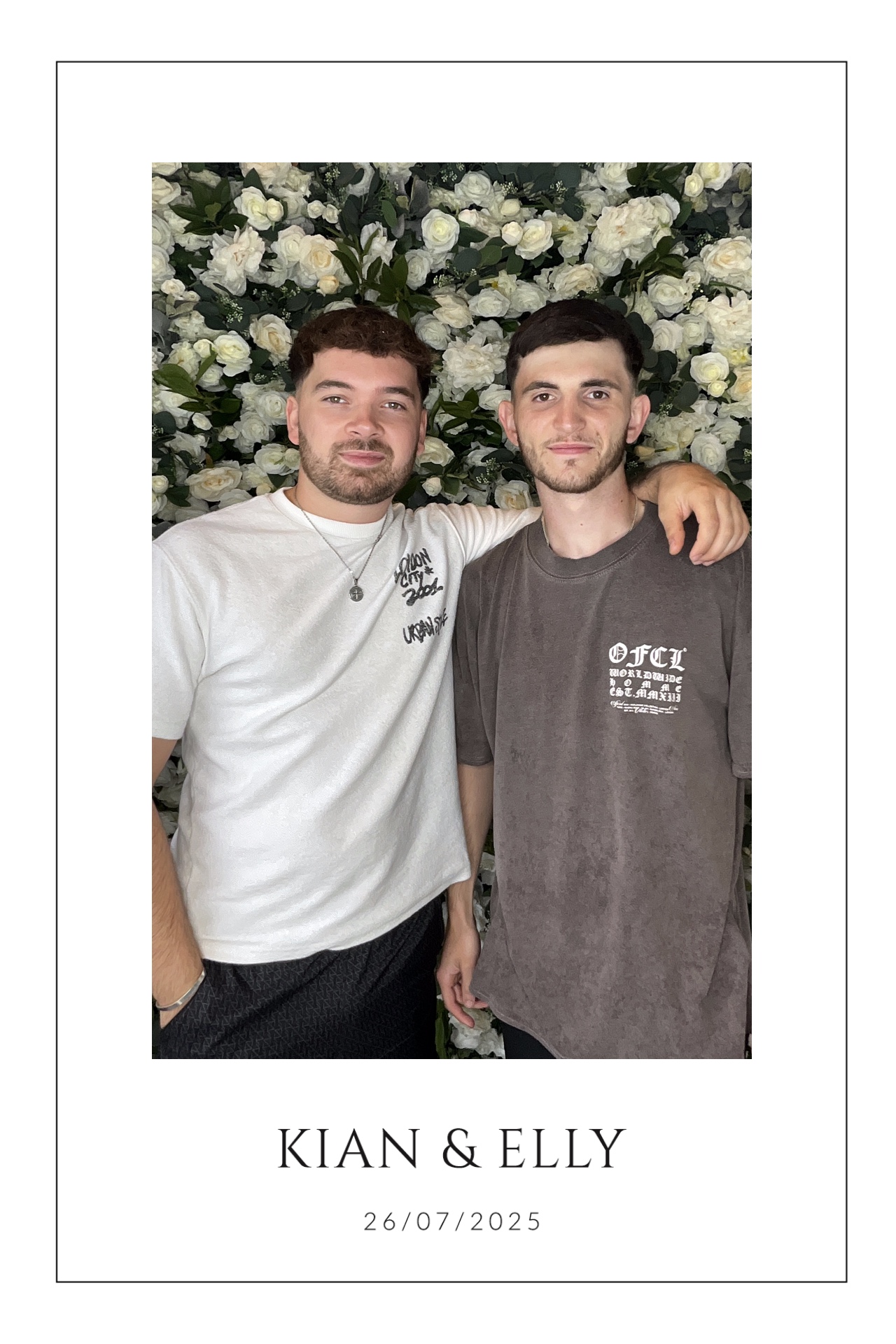 Kian & Elly Photo booth images  | View more photos from the event at gallery.magicimages.uk/u/MagicImages/Kian-Elly-Photo-booth-images