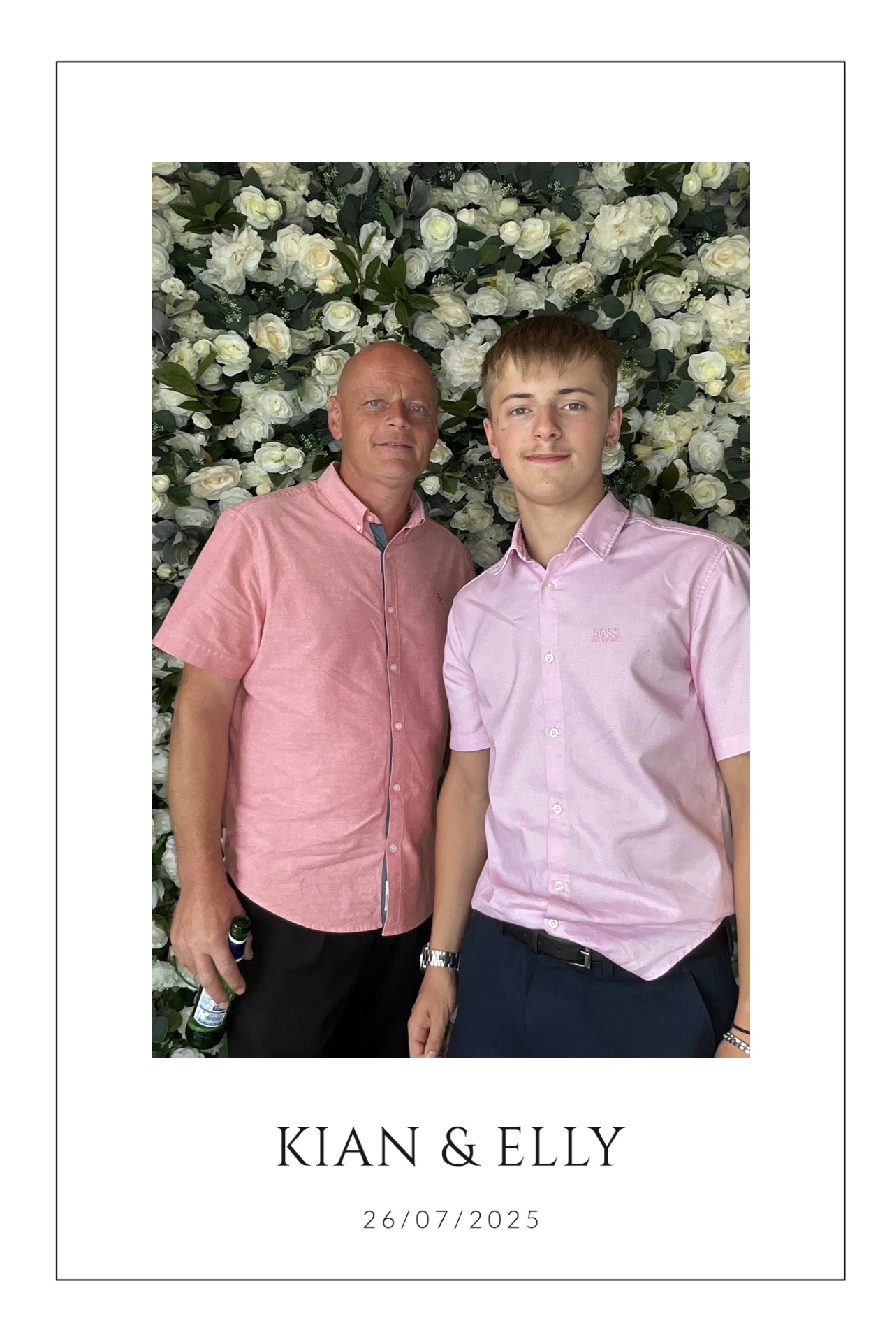 Kian & Elly Photo booth images  | View more photos from the event at gallery.magicimages.uk/u/MagicImages/Kian-Elly-Photo-booth-images