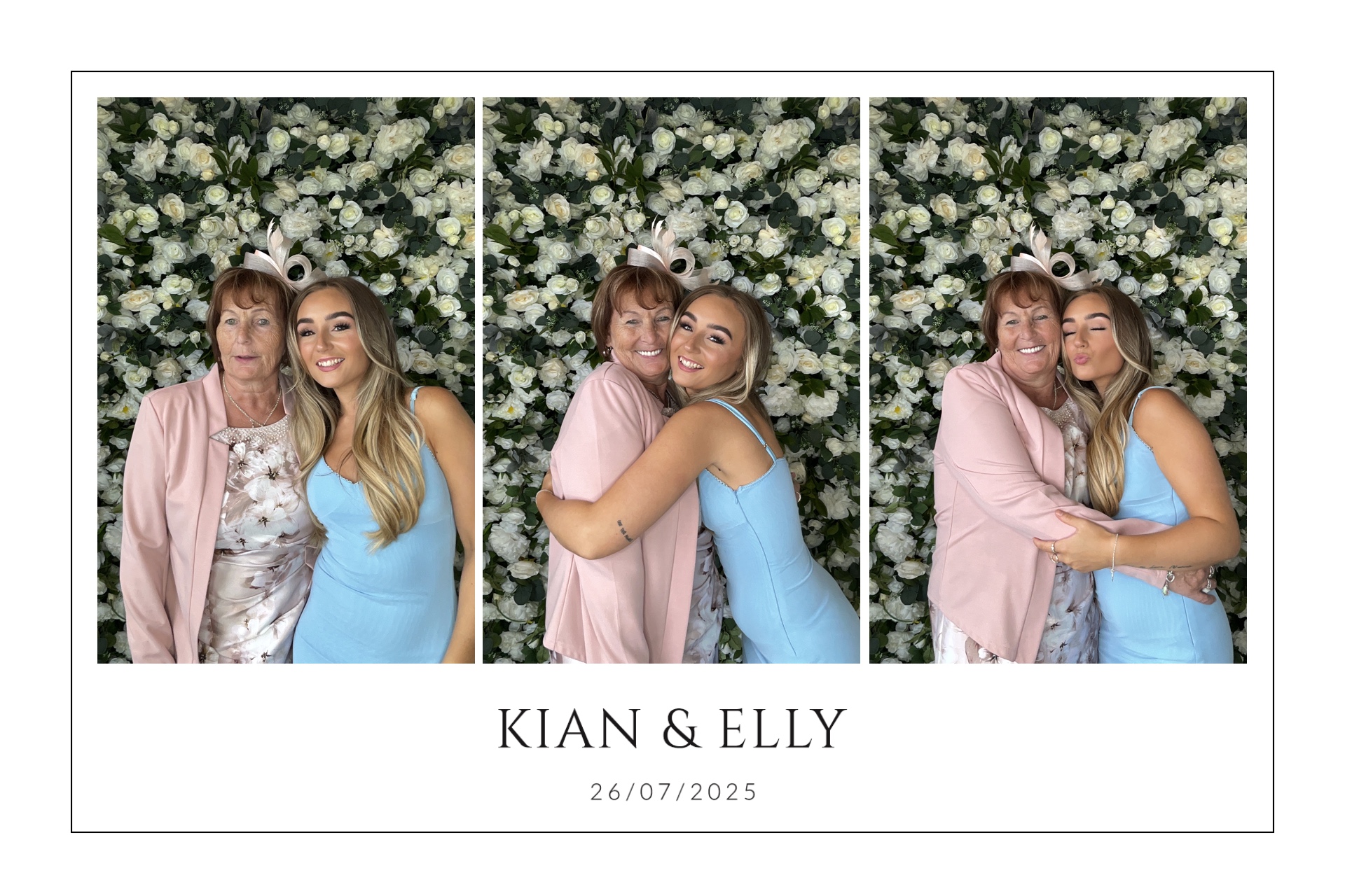 Kian & Elly Photo booth images  | View more photos from the event at gallery.magicimages.uk/u/MagicImages/Kian-Elly-Photo-booth-images