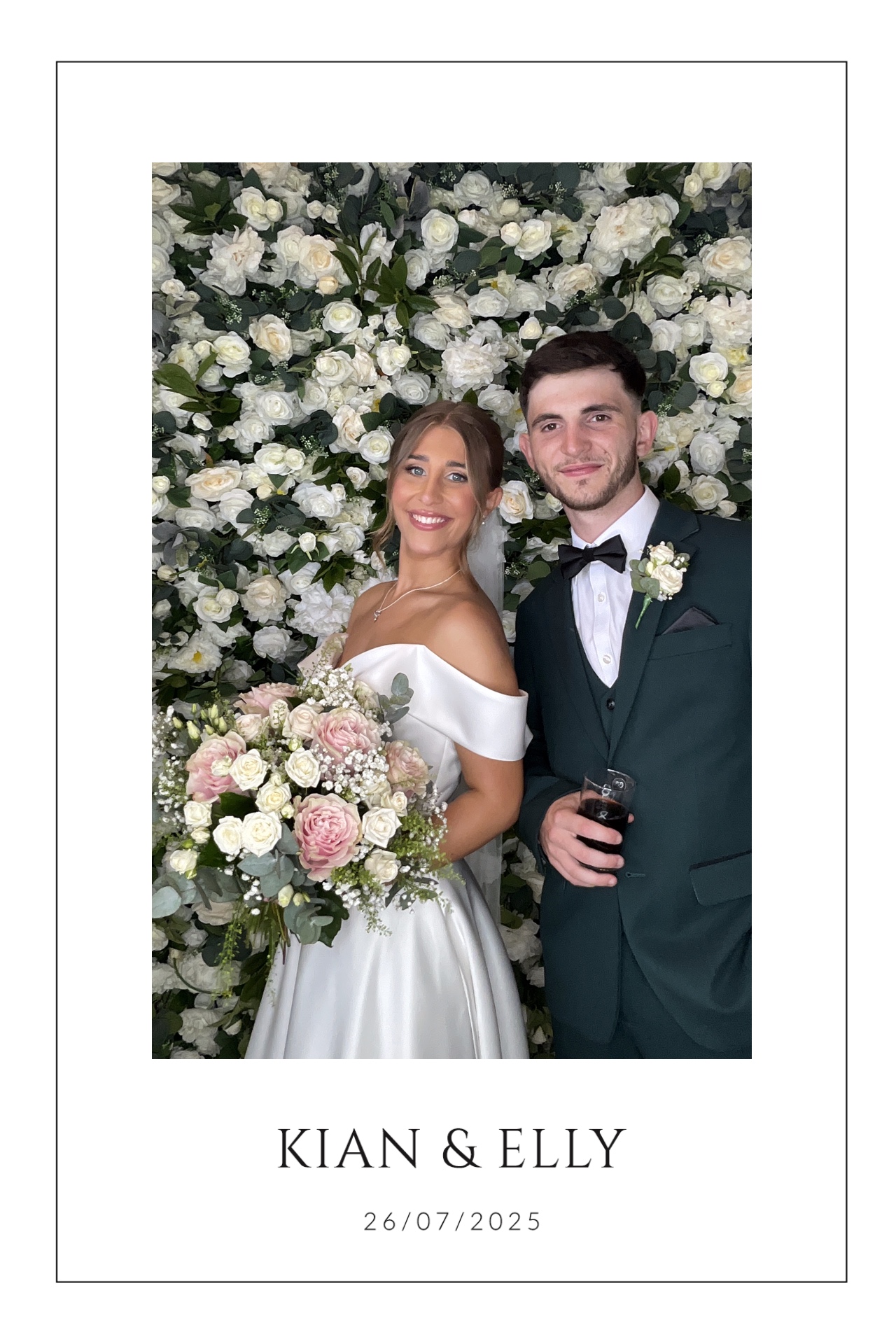 Kian & Elly Photo booth images  | View more photos from the event at gallery.magicimages.uk/u/MagicImages/Kian-Elly-Photo-booth-images