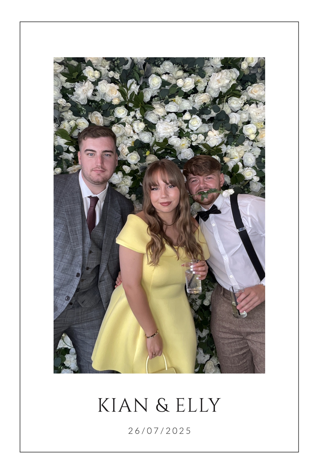 Kian & Elly Photo booth images  | View more photos from the event at gallery.magicimages.uk/u/MagicImages/Kian-Elly-Photo-booth-images