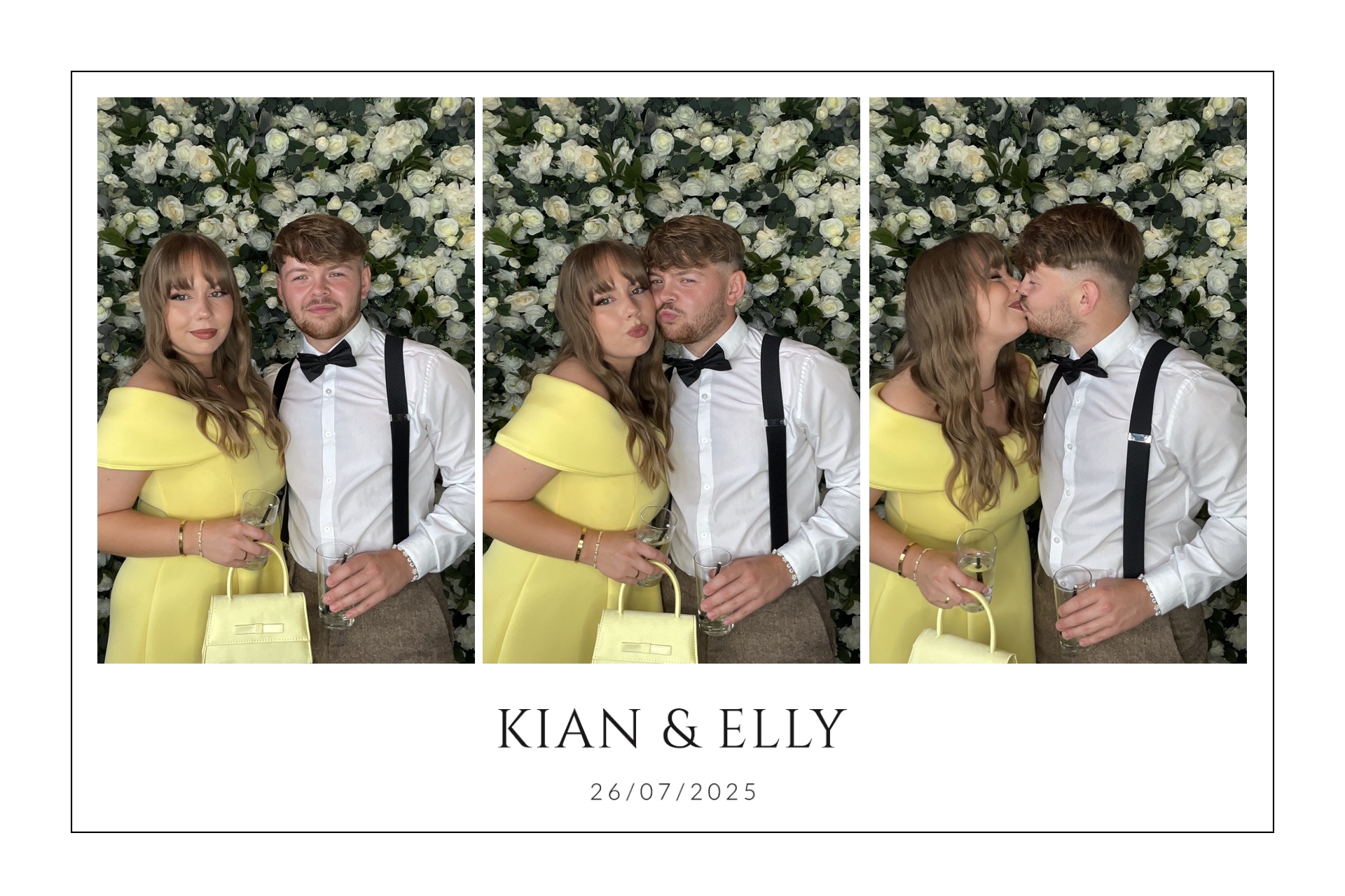 Kian & Elly Photo booth images  | View more photos from the event at gallery.magicimages.uk/u/MagicImages/Kian-Elly-Photo-booth-images