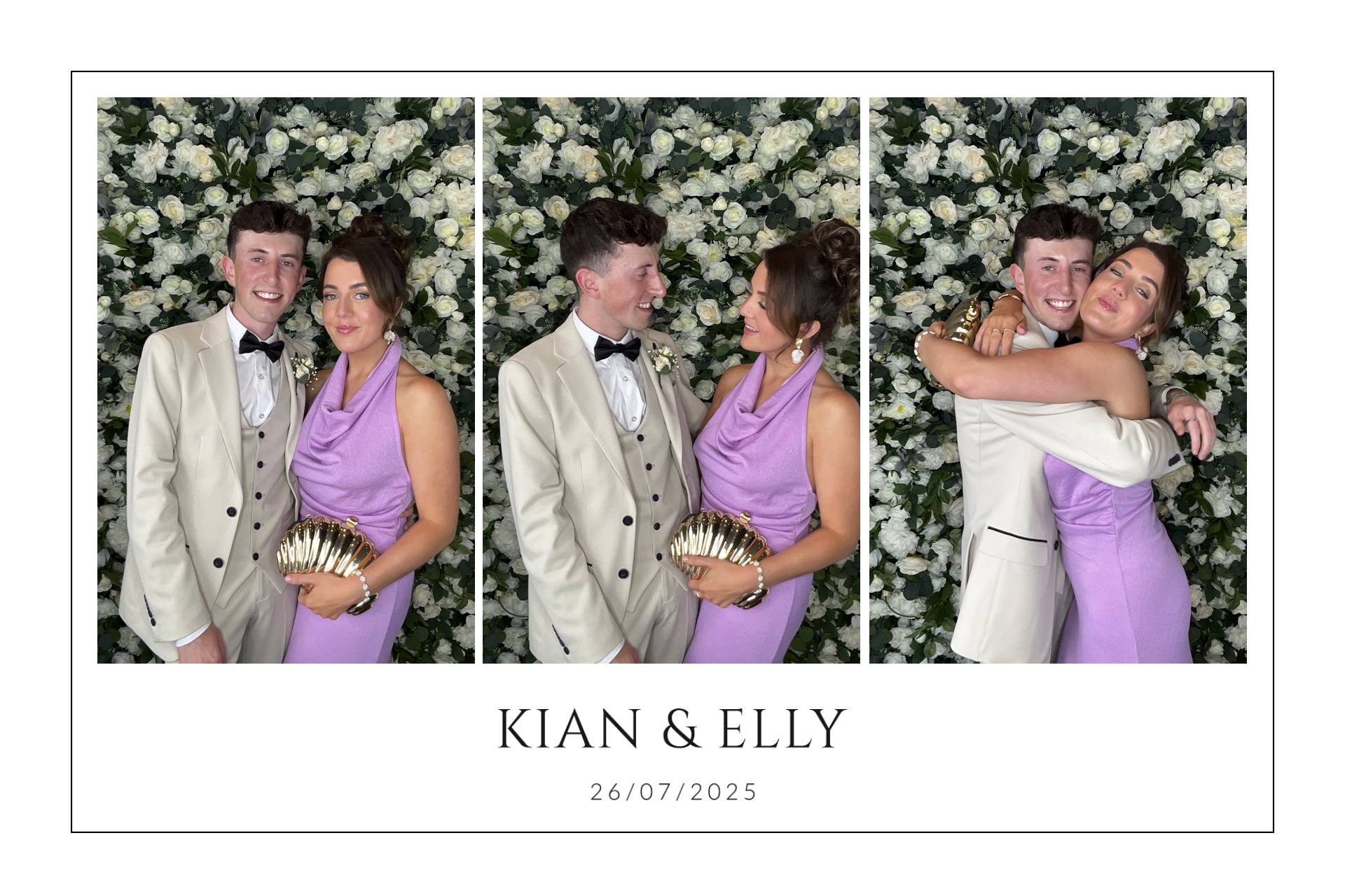 Kian & Elly Photo booth images  | View more photos from the event at gallery.magicimages.uk/u/MagicImages/Kian-Elly-Photo-booth-images