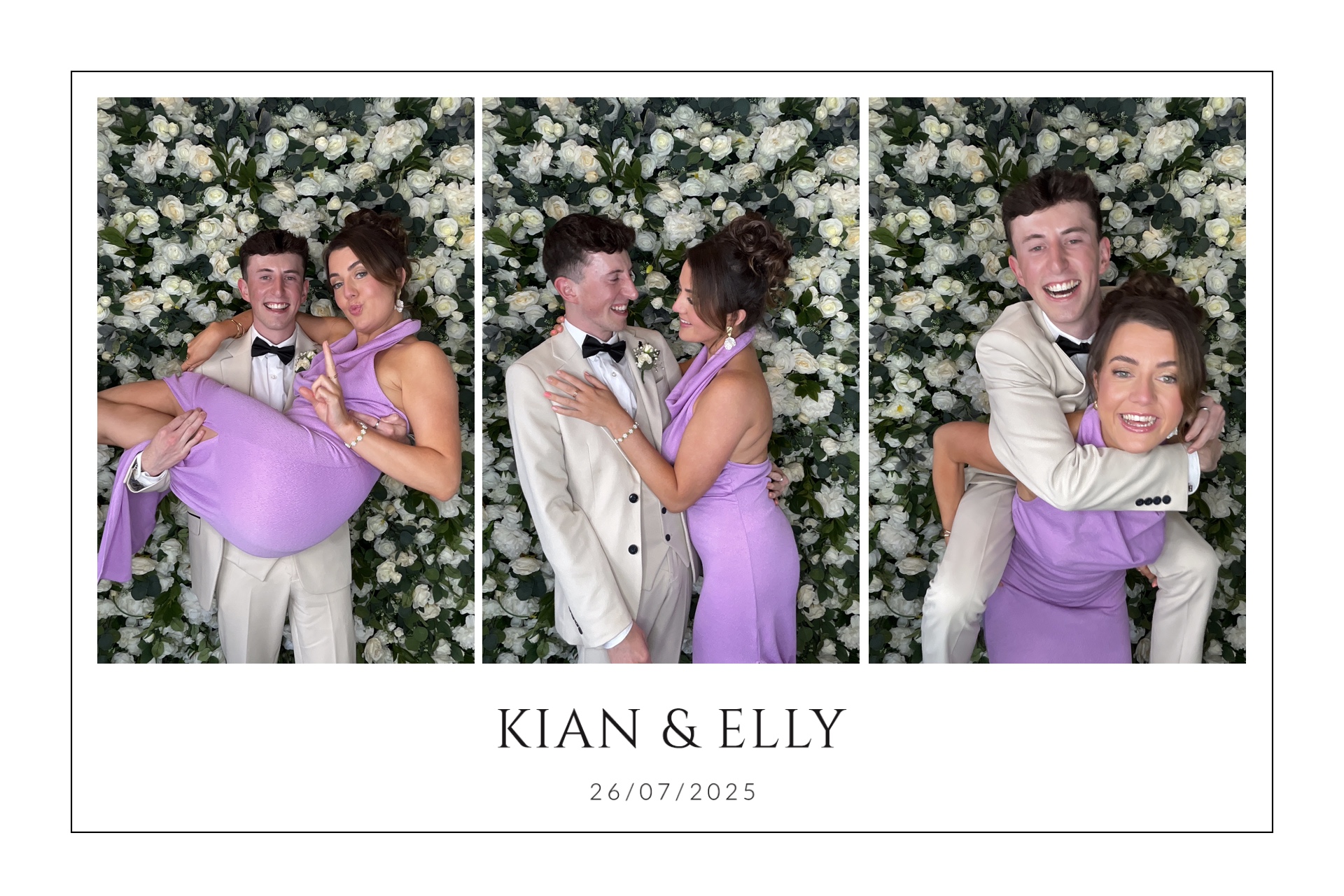 Kian & Elly Photo booth images  | View more photos from the event at gallery.magicimages.uk/u/MagicImages/Kian-Elly-Photo-booth-images