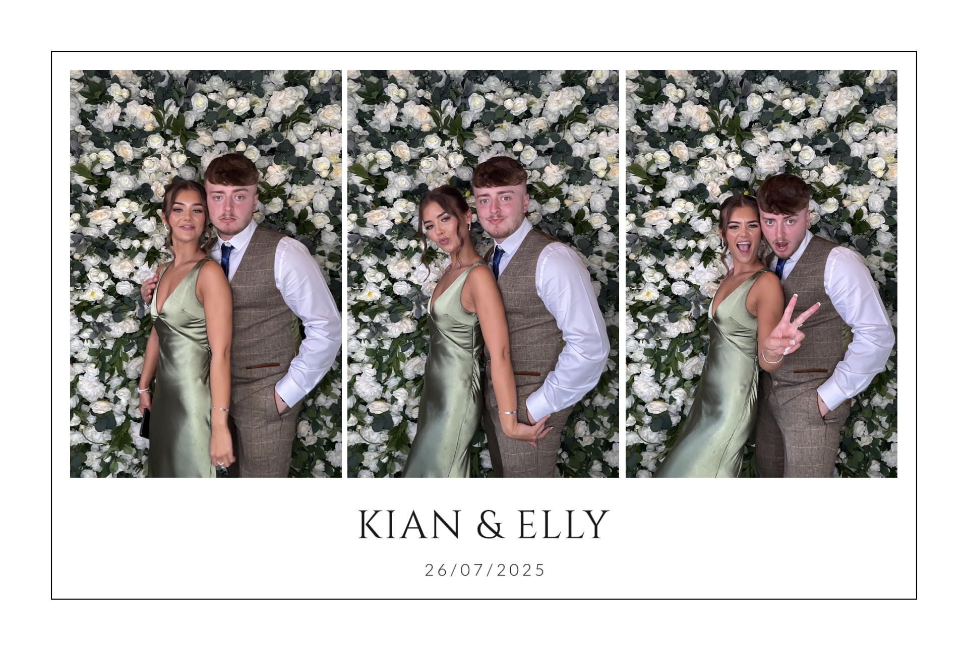 Kian & Elly Photo booth images  | View more photos from the event at gallery.magicimages.uk/u/MagicImages/Kian-Elly-Photo-booth-images