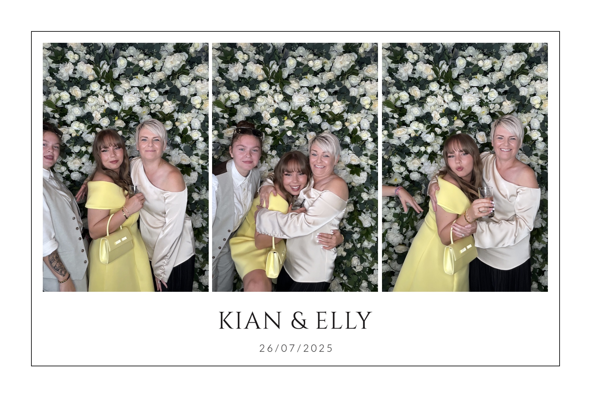 Kian & Elly Photo booth images  | View more photos from the event at gallery.magicimages.uk/u/MagicImages/Kian-Elly-Photo-booth-images