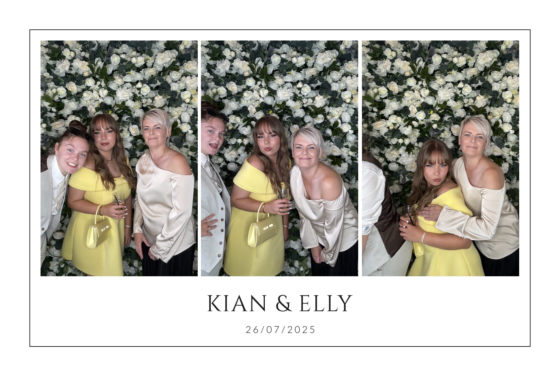 Kian & Elly Photo booth images  | View more photos from the event at gallery.magicimages.uk/u/MagicImages/Kian-Elly-Photo-booth-images