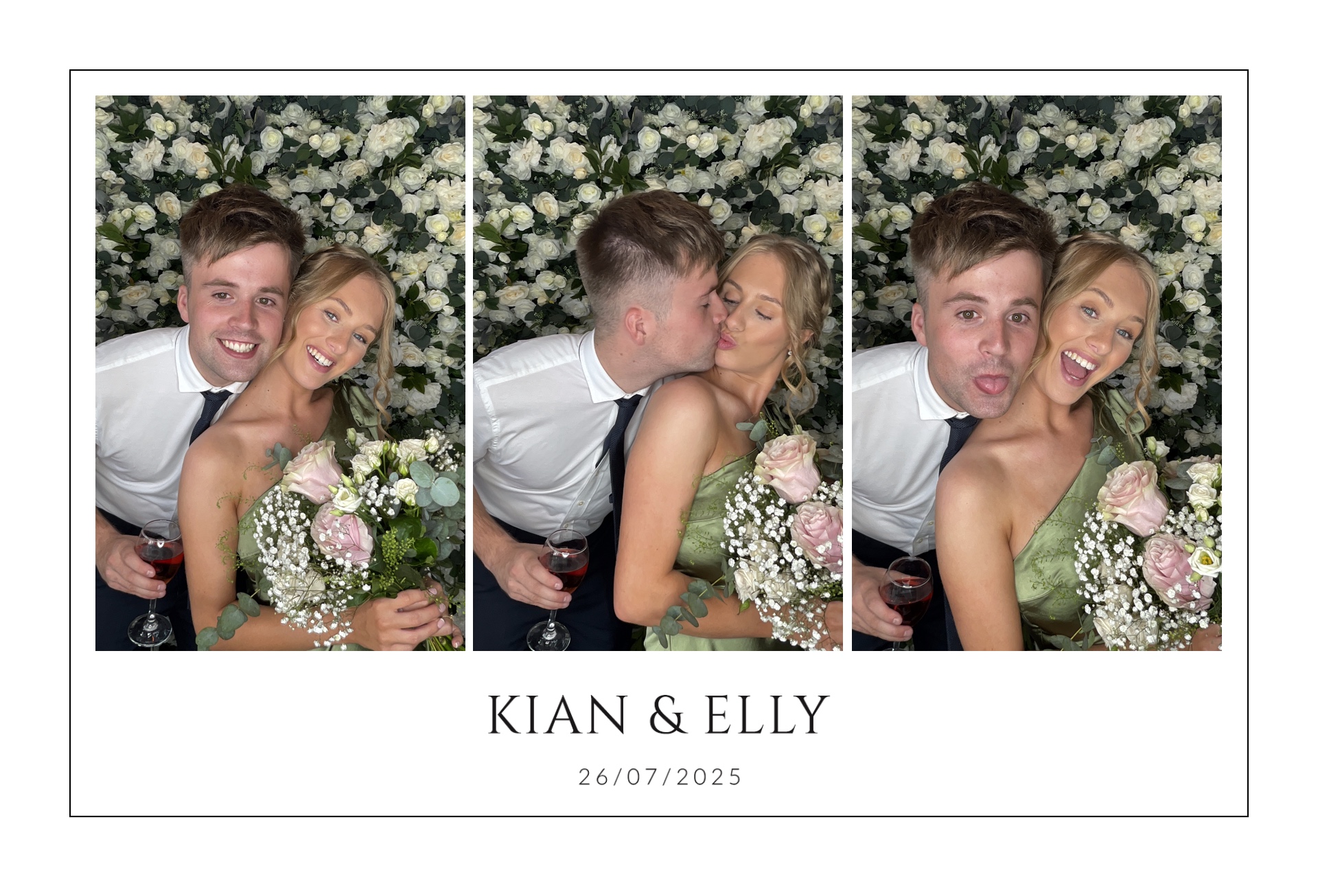 Kian & Elly Photo booth images  | View more photos from the event at gallery.magicimages.uk/u/MagicImages/Kian-Elly-Photo-booth-images