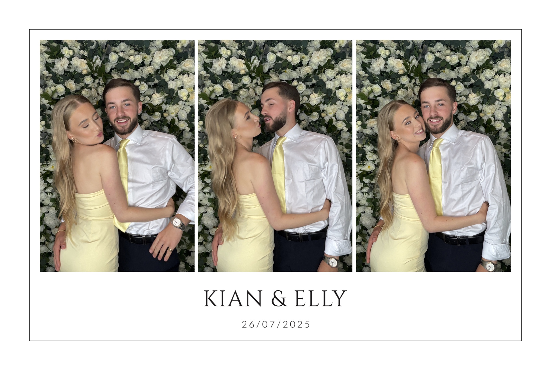 Kian & Elly Photo booth images  | View more photos from the event at gallery.magicimages.uk/u/MagicImages/Kian-Elly-Photo-booth-images