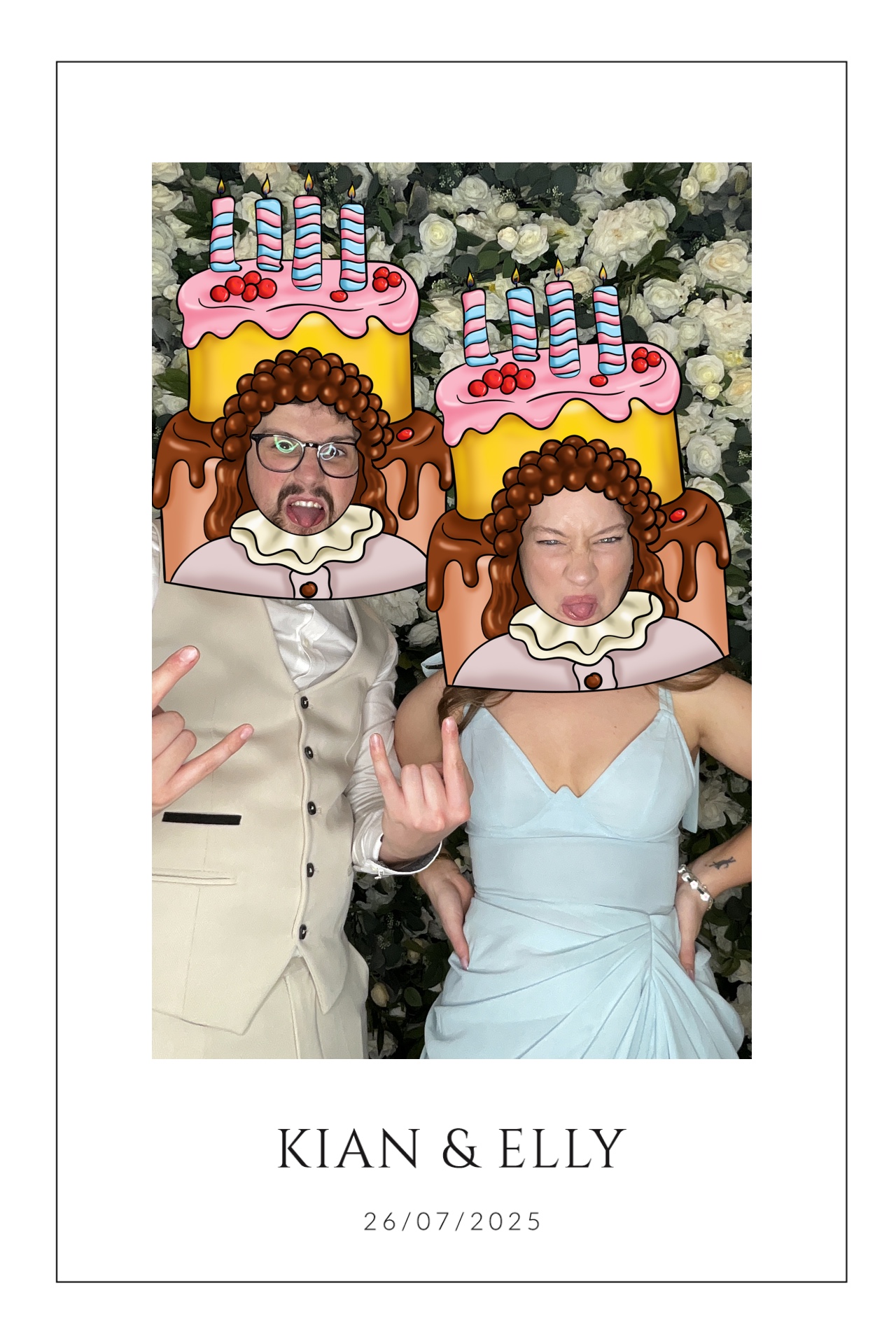 Kian & Elly Photo booth images  | View more photos from the event at gallery.magicimages.uk/u/MagicImages/Kian-Elly-Photo-booth-images