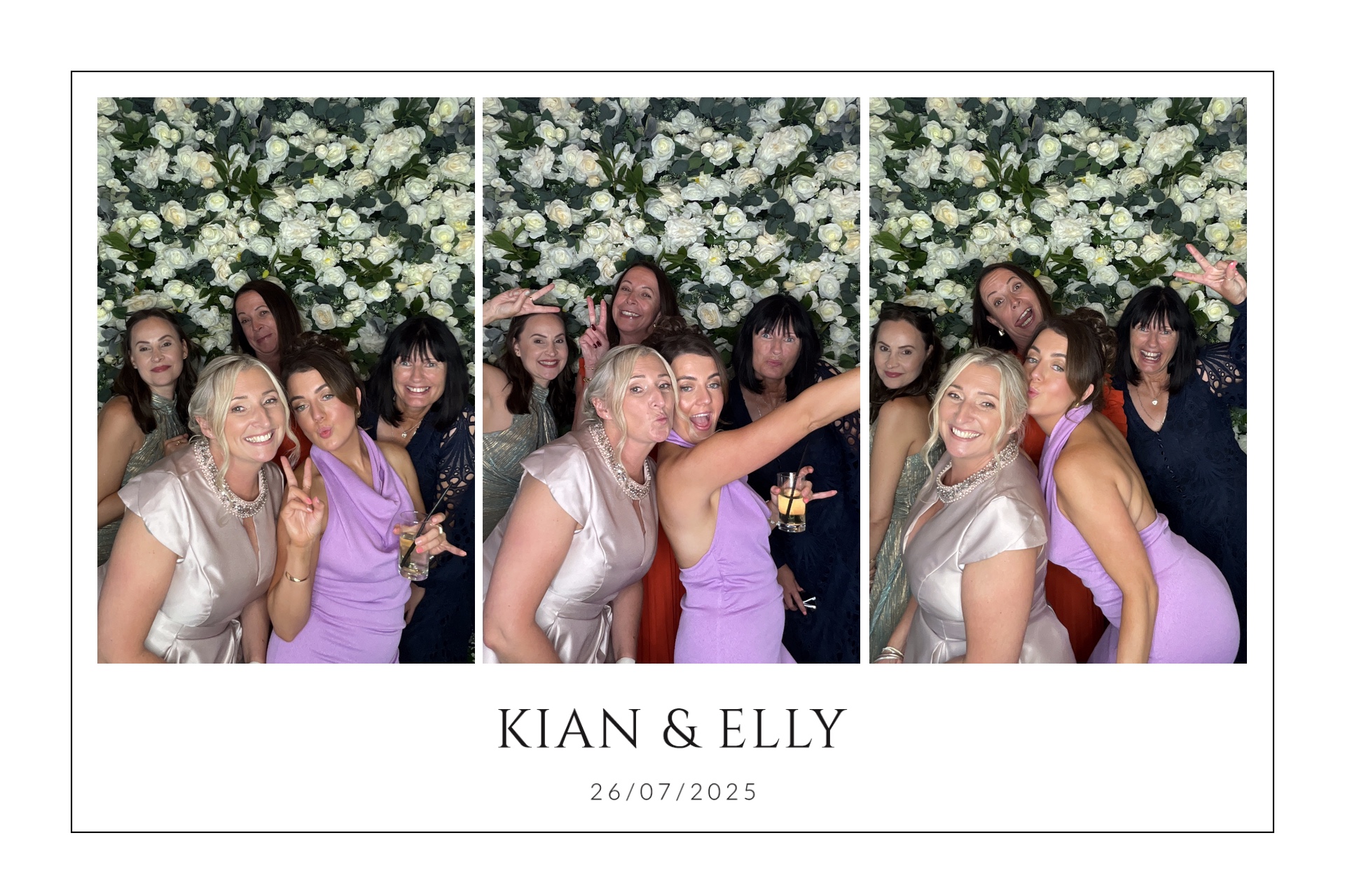 Kian & Elly Photo booth images  | View more photos from the event at gallery.magicimages.uk/u/MagicImages/Kian-Elly-Photo-booth-images