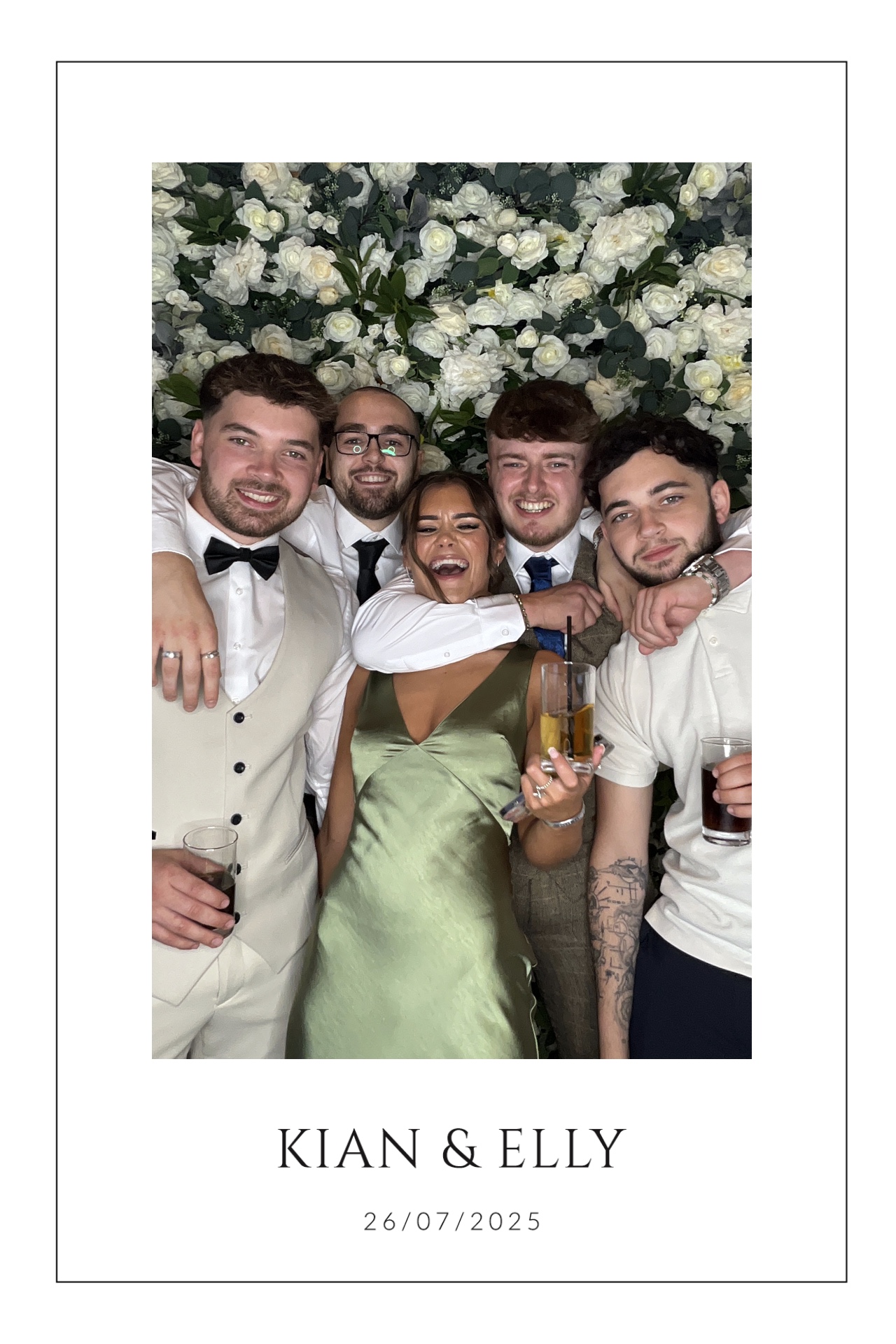 Kian & Elly Photo booth images  | View more photos from the event at gallery.magicimages.uk/u/MagicImages/Kian-Elly-Photo-booth-images