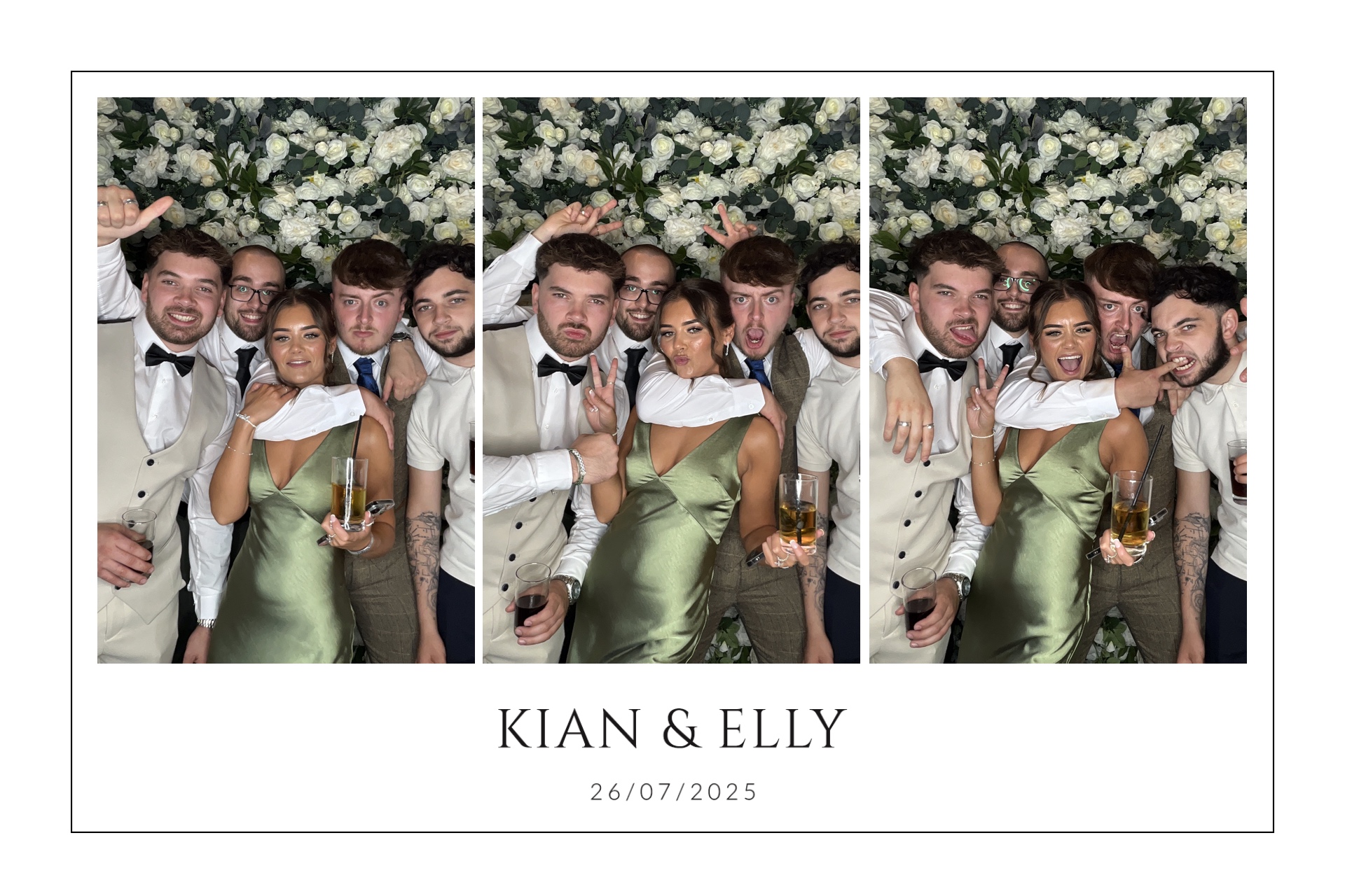 Kian & Elly Photo booth images  | View more photos from the event at gallery.magicimages.uk/u/MagicImages/Kian-Elly-Photo-booth-images