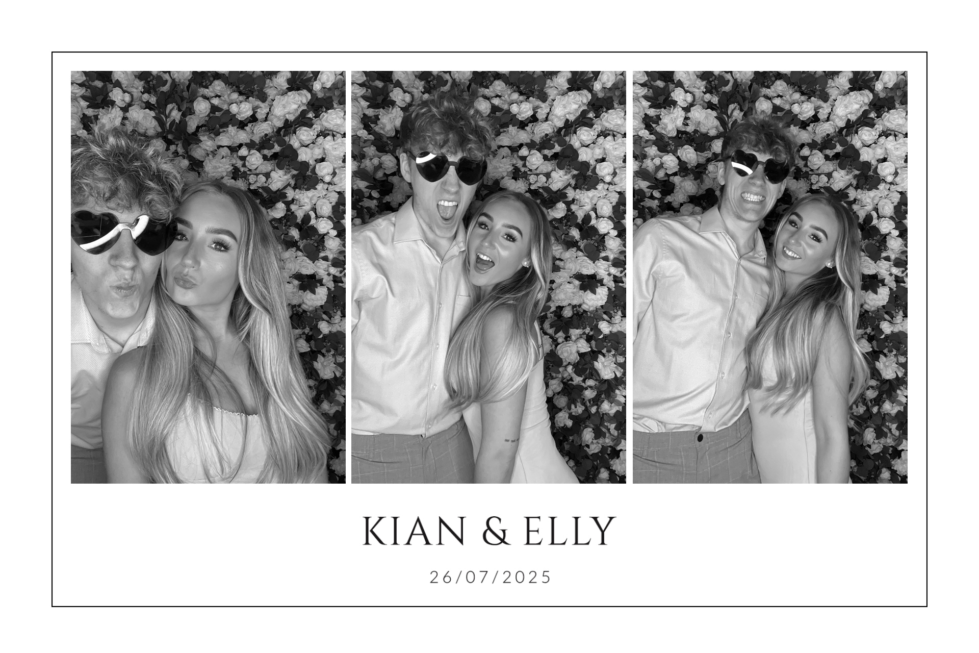 Kian & Elly Photo booth images  | View more photos from the event at gallery.magicimages.uk/u/MagicImages/Kian-Elly-Photo-booth-images