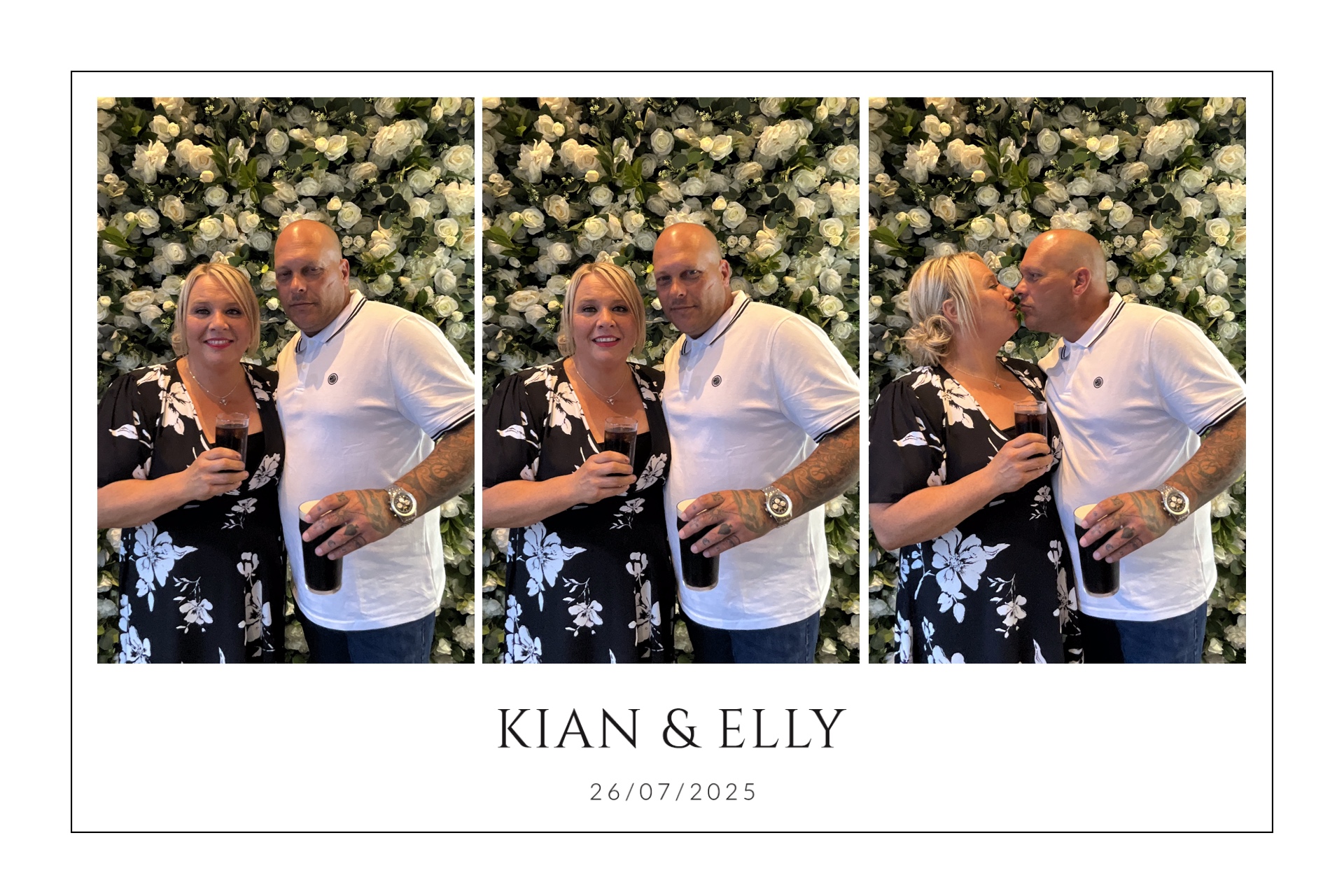 Kian & Elly Photo booth images  | View more photos from the event at gallery.magicimages.uk/u/MagicImages/Kian-Elly-Photo-booth-images