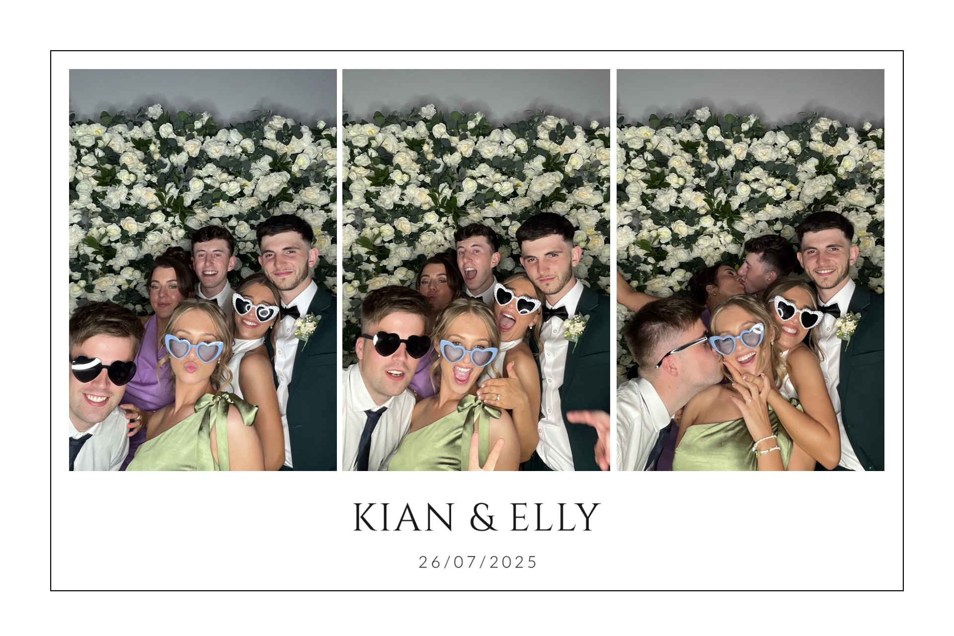 Kian & Elly Photo booth images  | View more photos from the event at gallery.magicimages.uk/u/MagicImages/Kian-Elly-Photo-booth-images