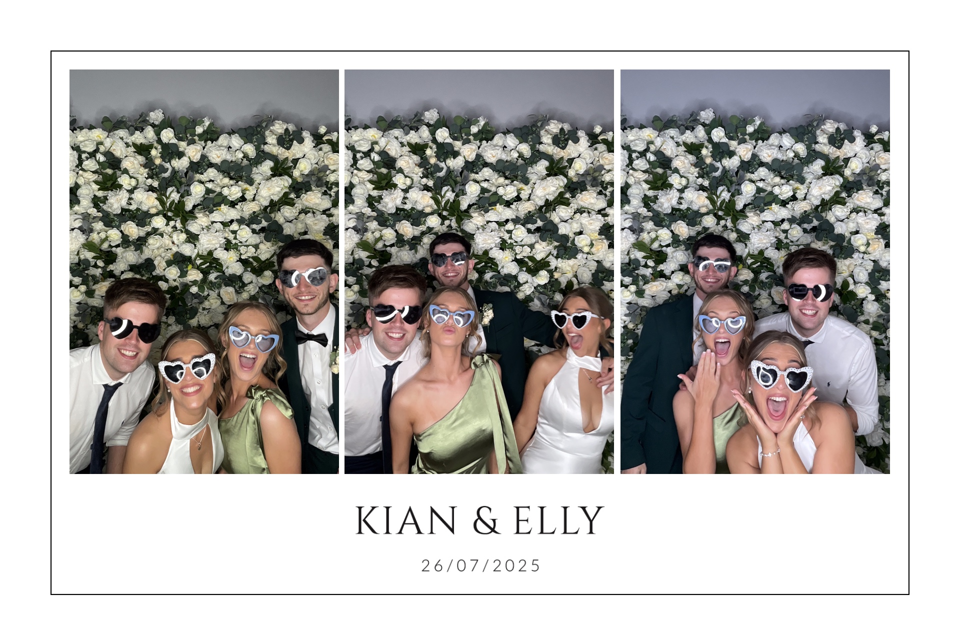Kian & Elly Photo booth images  | View more photos from the event at gallery.magicimages.uk/u/MagicImages/Kian-Elly-Photo-booth-images