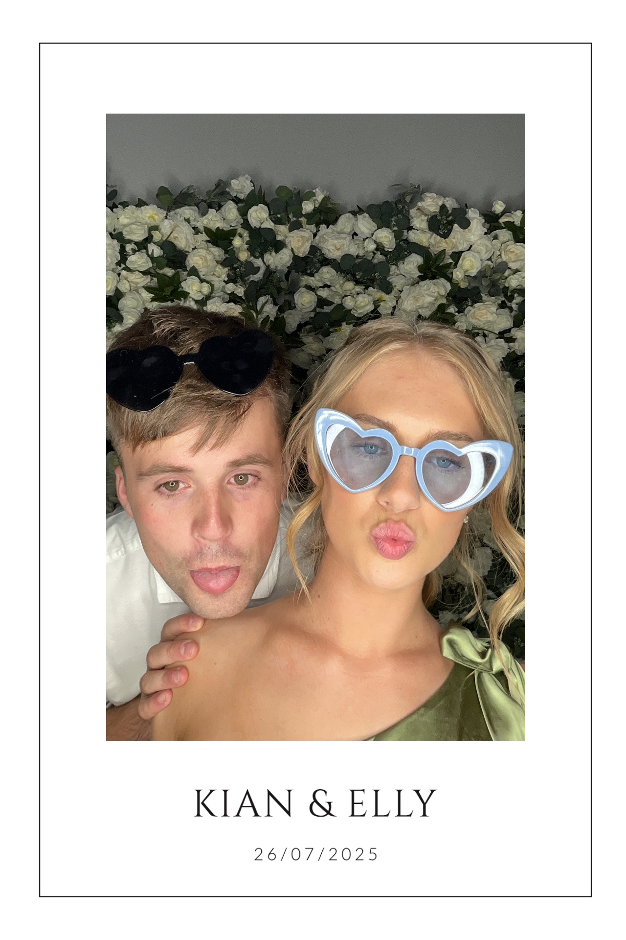 Kian & Elly Photo booth images  | View more photos from the event at gallery.magicimages.uk/u/MagicImages/Kian-Elly-Photo-booth-images