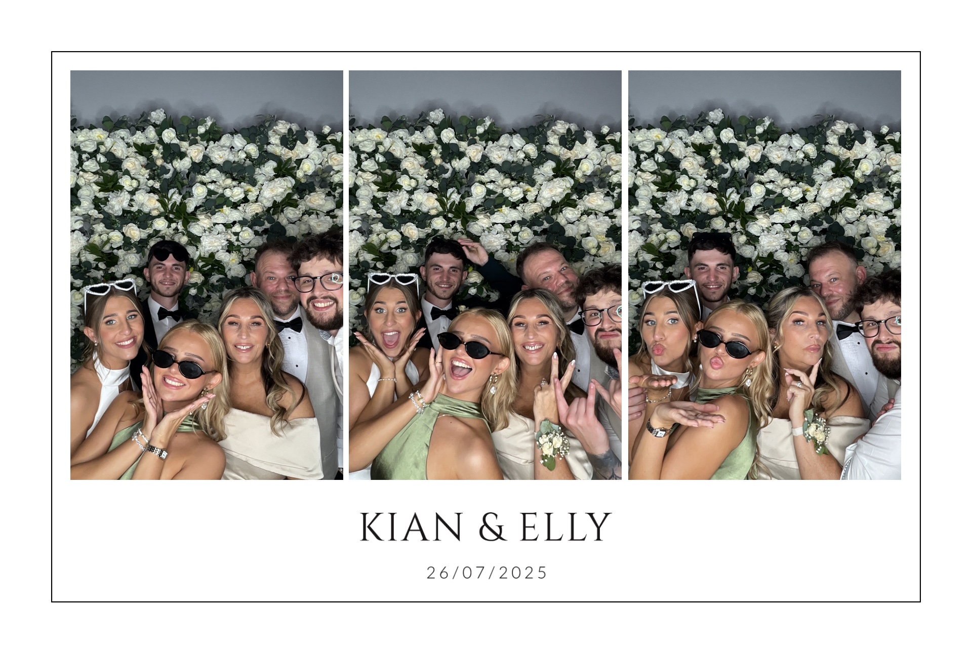 Kian & Elly Photo booth images  | View more photos from the event at gallery.magicimages.uk/u/MagicImages/Kian-Elly-Photo-booth-images