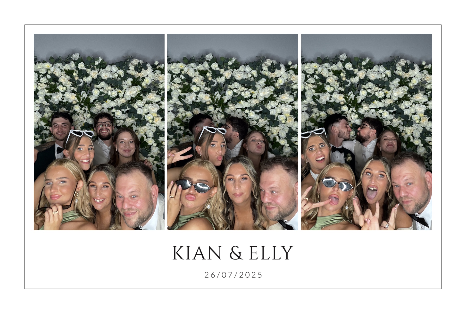 Kian & Elly Photo booth images  | View more photos from the event at gallery.magicimages.uk/u/MagicImages/Kian-Elly-Photo-booth-images