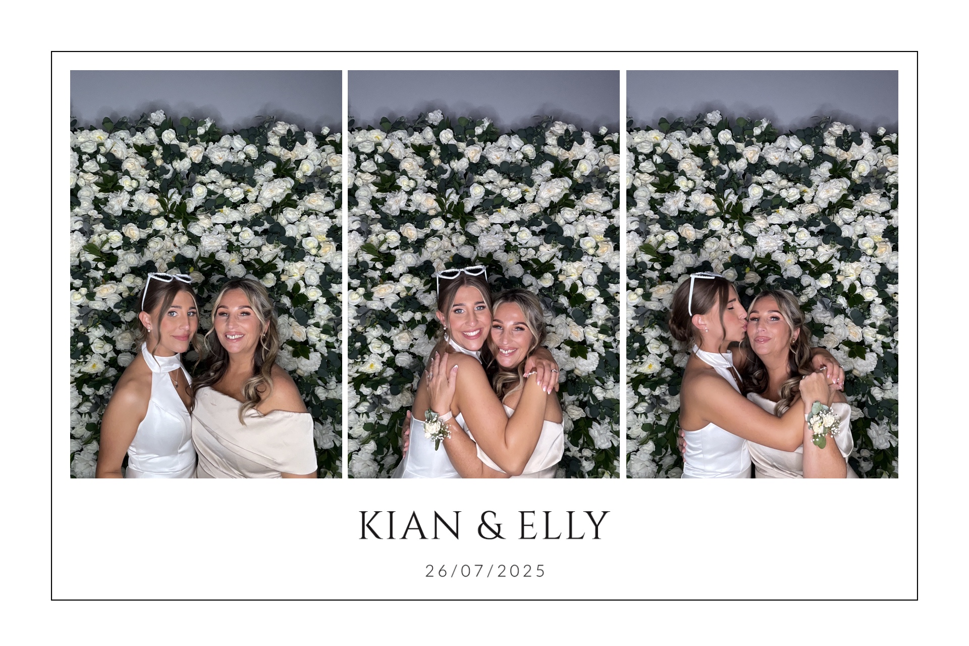 Kian & Elly Photo booth images  | View more photos from the event at gallery.magicimages.uk/u/MagicImages/Kian-Elly-Photo-booth-images