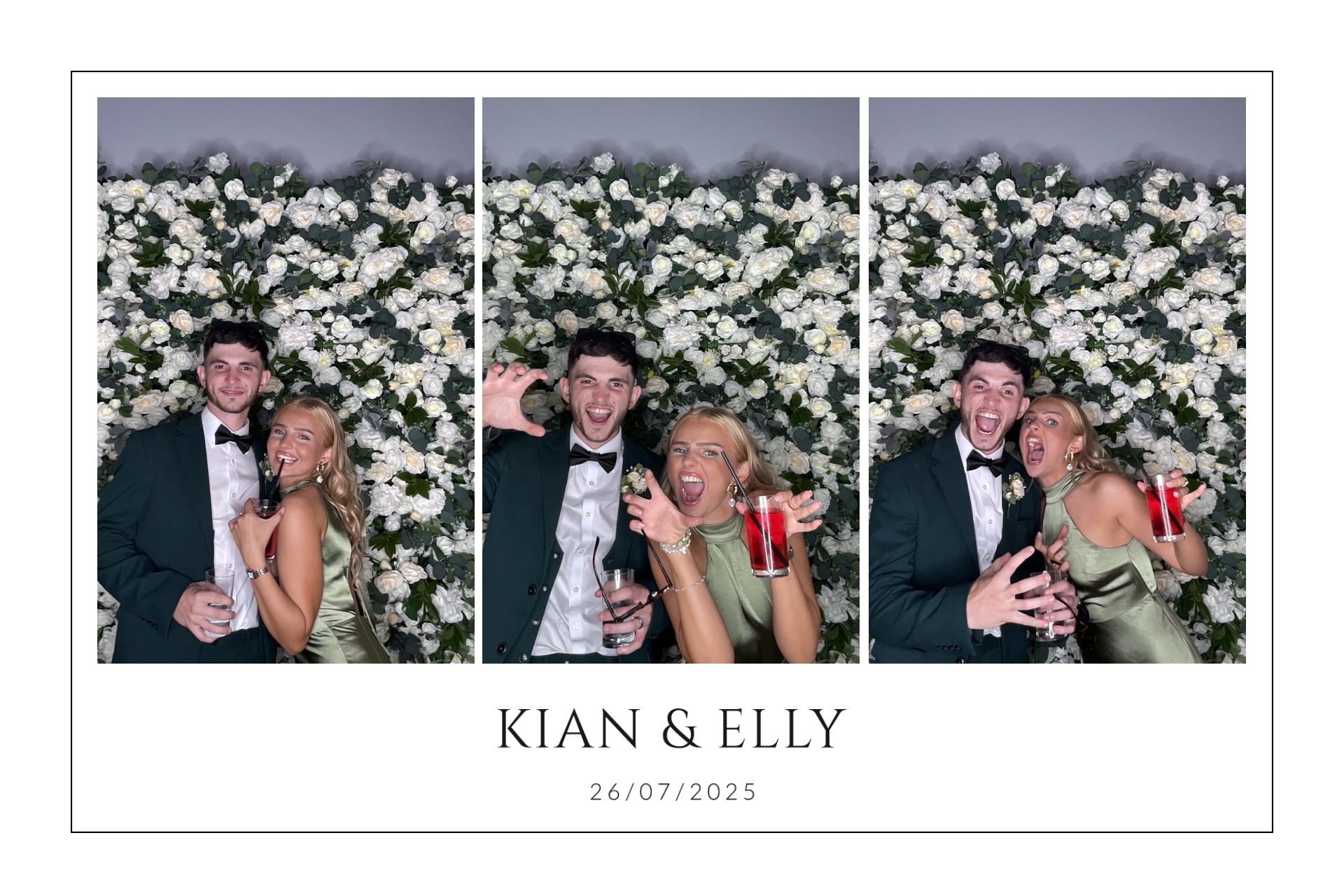 Kian & Elly Photo booth images  | View more photos from the event at gallery.magicimages.uk/u/MagicImages/Kian-Elly-Photo-booth-images