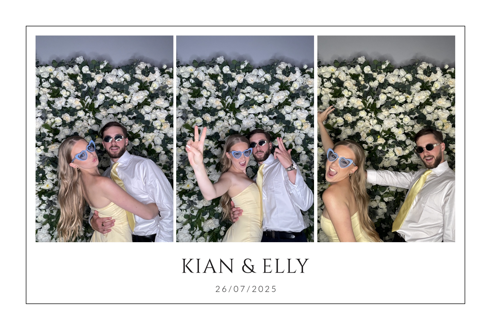 Kian & Elly Photo booth images  | View more photos from the event at gallery.magicimages.uk/u/MagicImages/Kian-Elly-Photo-booth-images
