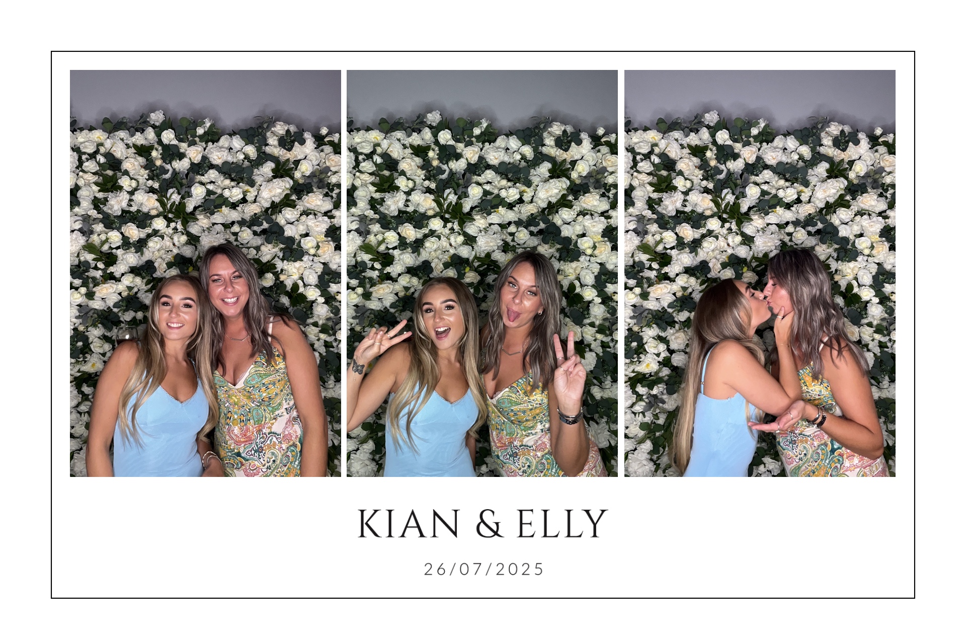 Kian & Elly Photo booth images  | View more photos from the event at gallery.magicimages.uk/u/MagicImages/Kian-Elly-Photo-booth-images