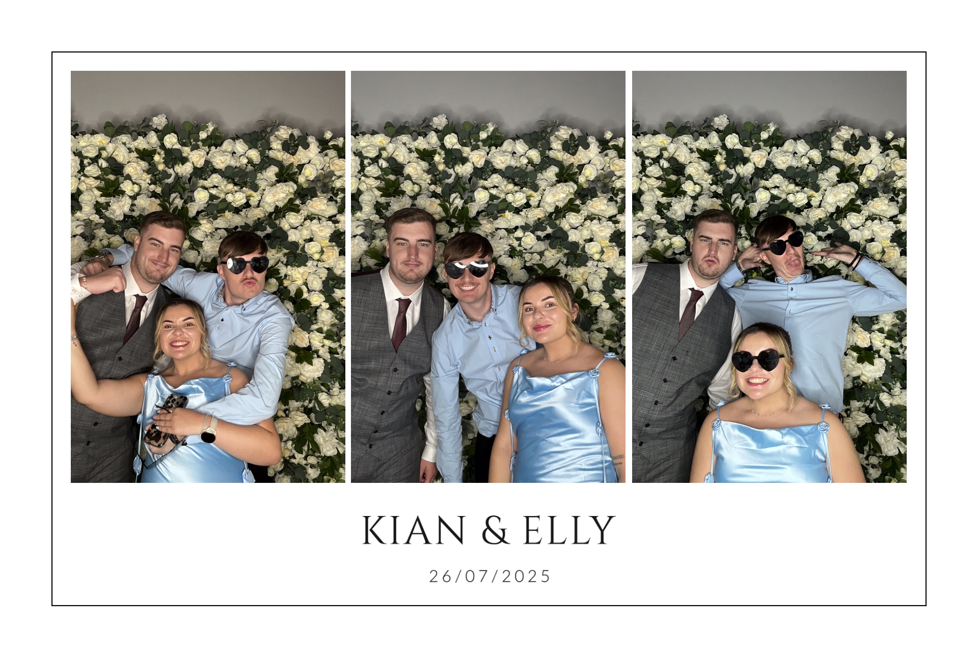 Kian & Elly Photo booth images  | View more photos from the event at gallery.magicimages.uk/u/MagicImages/Kian-Elly-Photo-booth-images