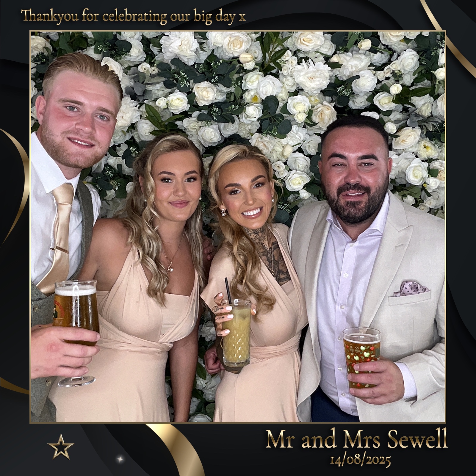 Mr & Mrs Sewell photo booth images  | View more photos from the event at gallery.magicimages.uk/u/MagicImages/Mr-Mrs-Sewell-photo-booth-images