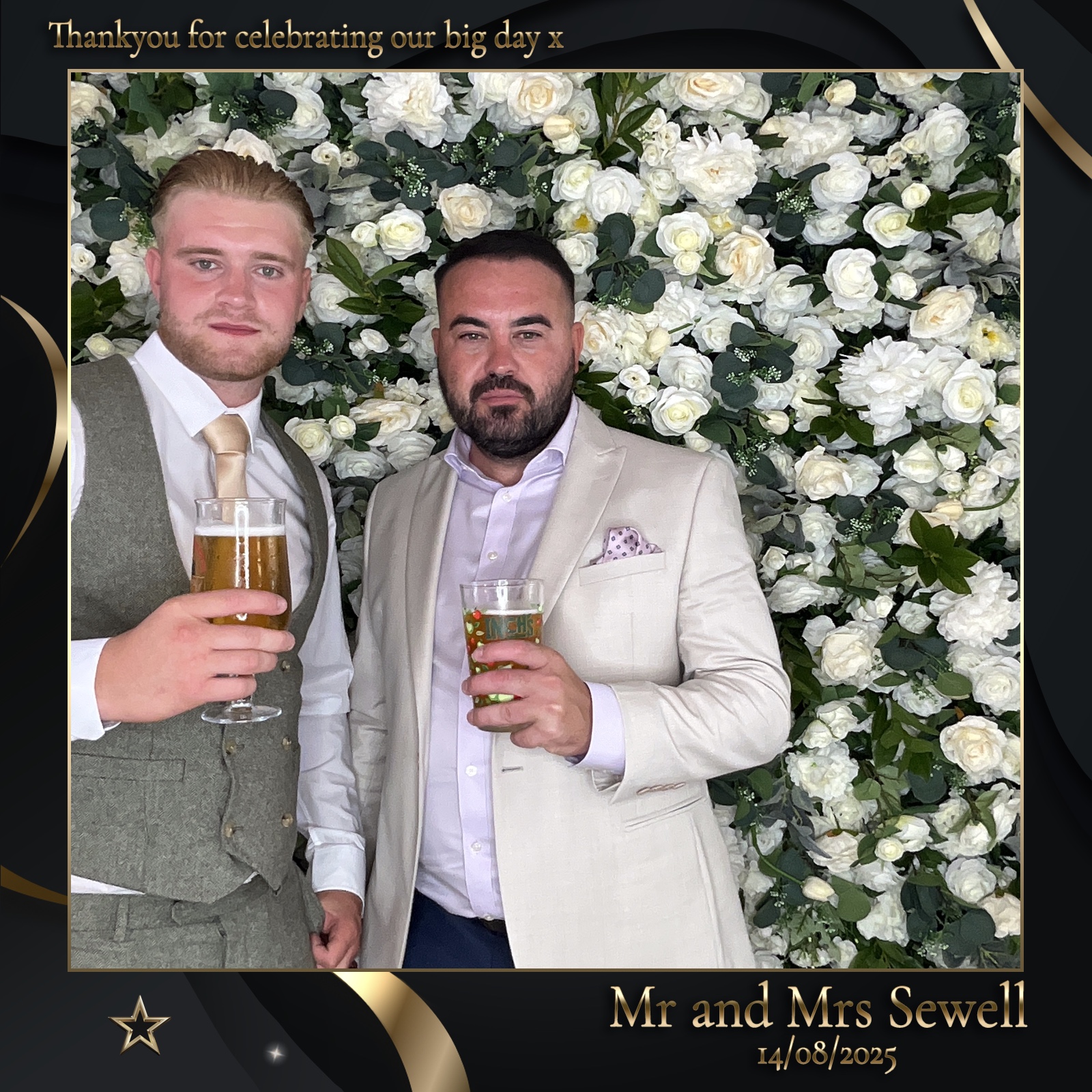 Mr & Mrs Sewell photo booth images  | View more photos from the event at gallery.magicimages.uk/u/MagicImages/Mr-Mrs-Sewell-photo-booth-images