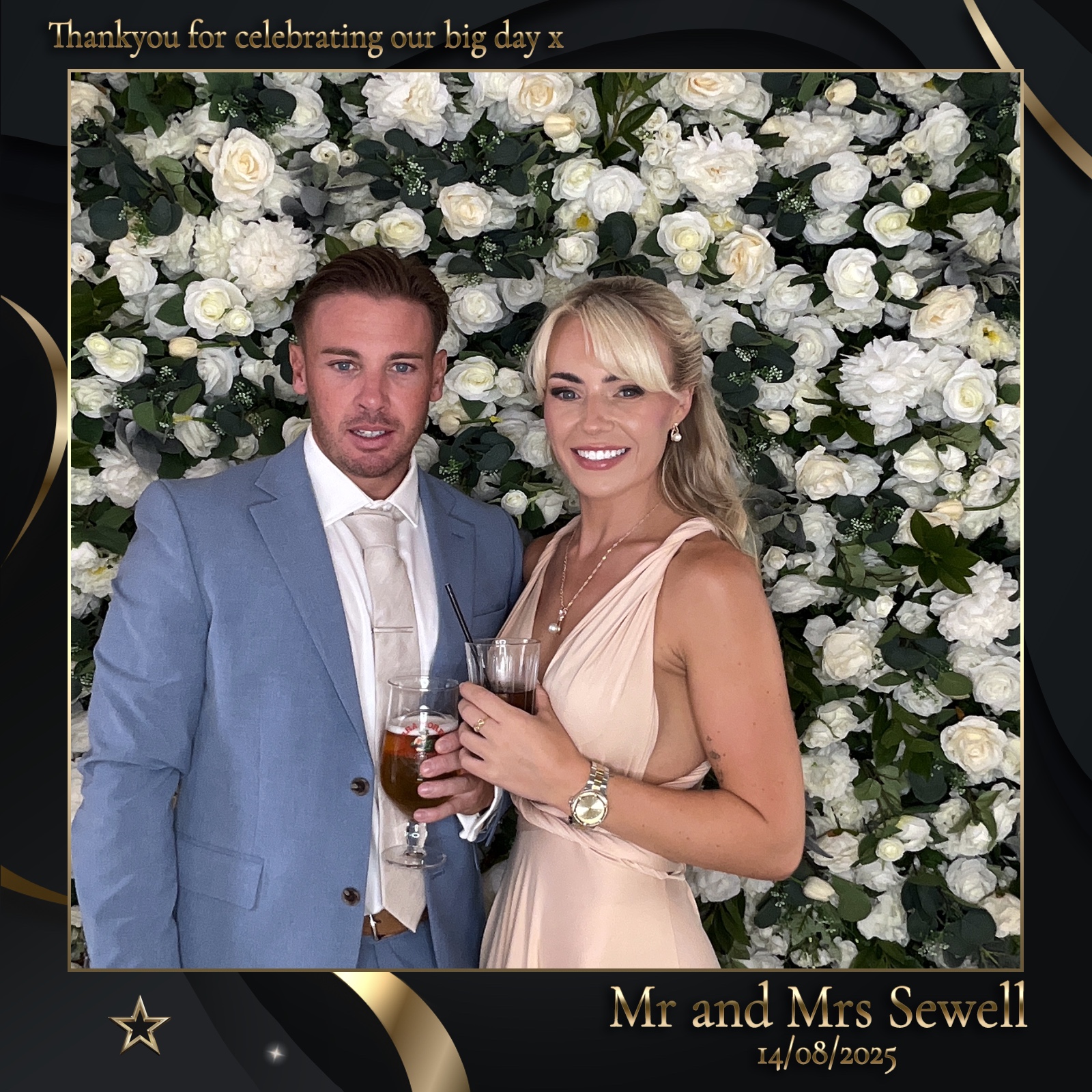 Mr & Mrs Sewell photo booth images  | View more photos from the event at gallery.magicimages.uk/u/MagicImages/Mr-Mrs-Sewell-photo-booth-images