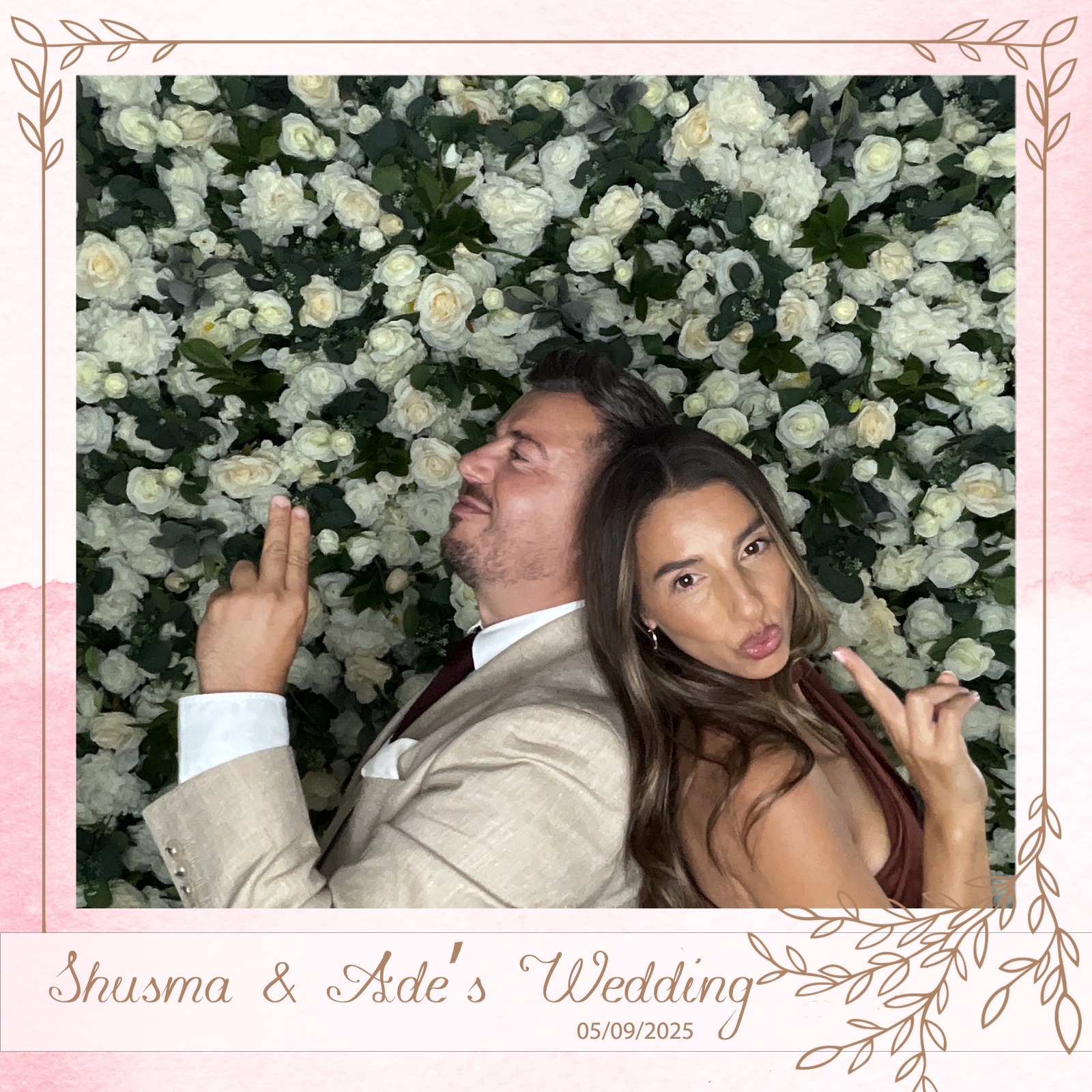 Shusma & Ade’s Wedding photo booth images  | View more photos from the event at gallery.magicimages.uk/u/MagicImages/Shusma-Ade’s-Wedding-photo-booth-images