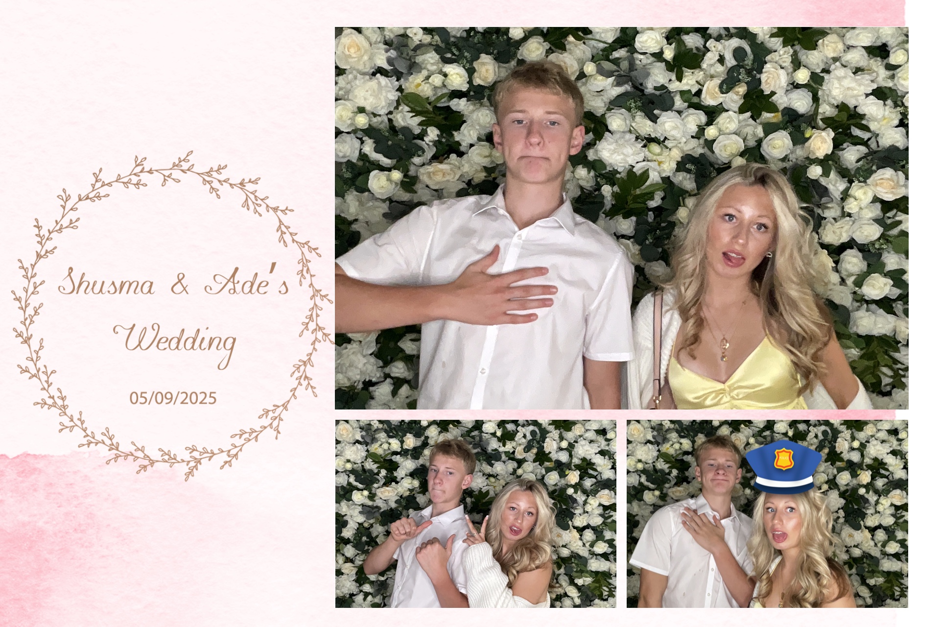 Shusma & Ade’s Wedding photo booth images  | View more photos from the event at gallery.magicimages.uk/u/MagicImages/Shusma-Ade’s-Wedding-photo-booth-images