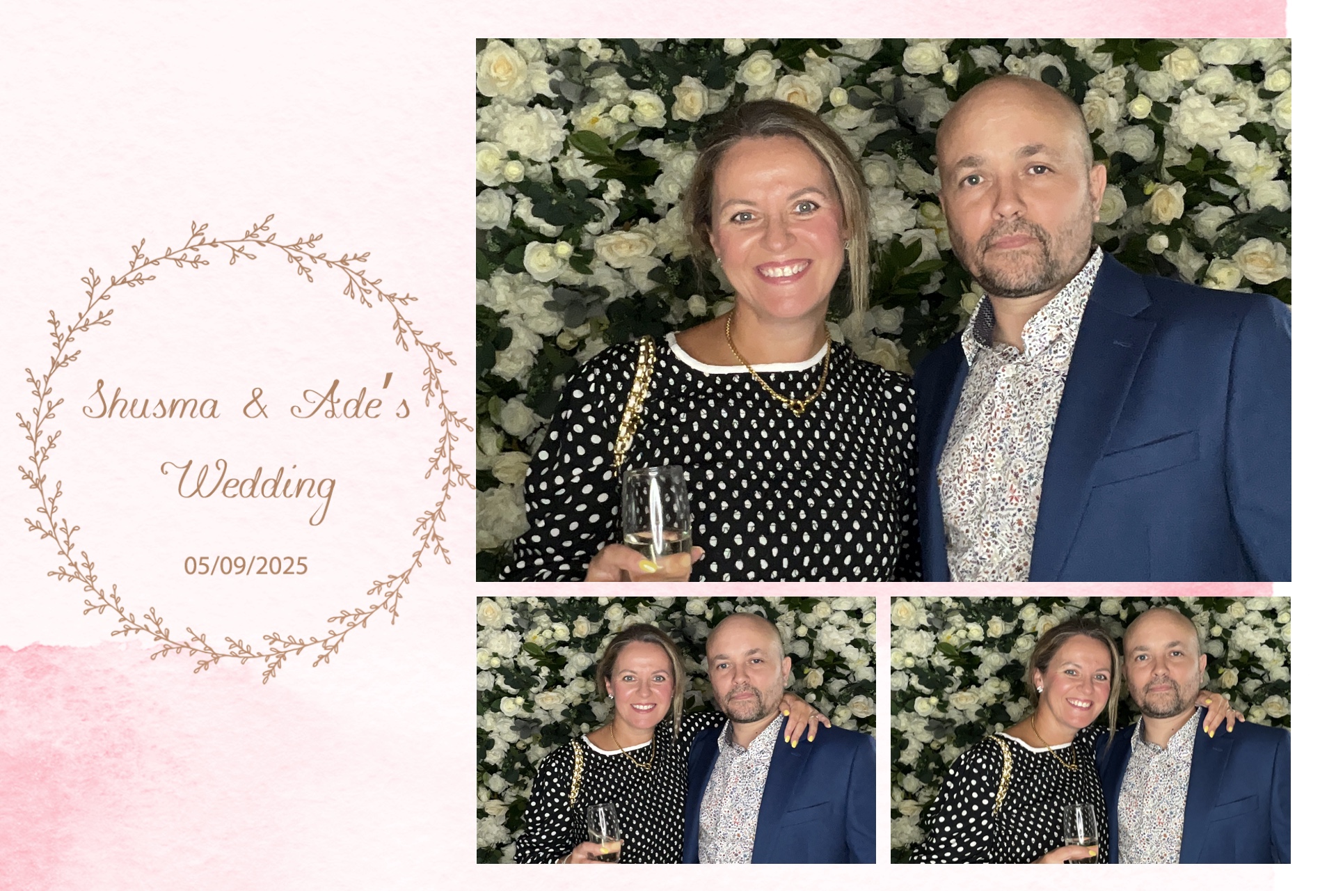 Shusma & Ade’s Wedding photo booth images  | View more photos from the event at gallery.magicimages.uk/u/MagicImages/Shusma-Ade’s-Wedding-photo-booth-images