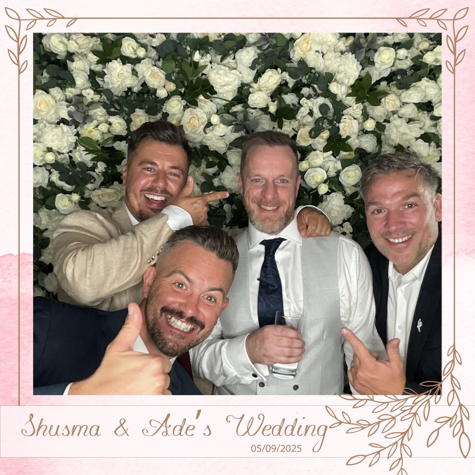 Shusma & Ade’s Wedding photo booth images  | View more photos from the event at gallery.magicimages.uk/u/MagicImages/Shusma-Ade’s-Wedding-photo-booth-images