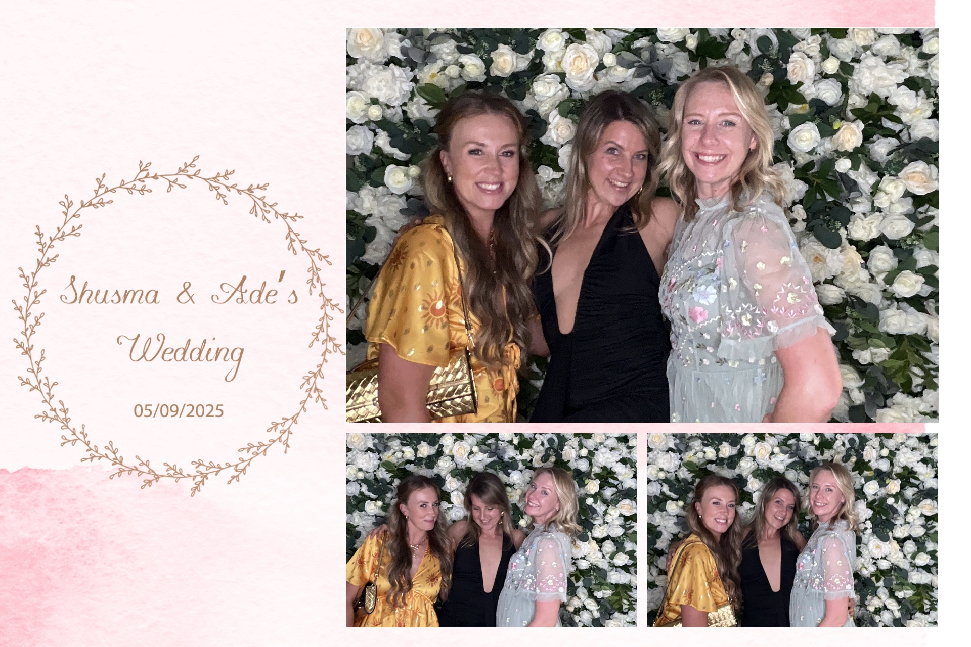 Shusma & Ade’s Wedding photo booth images  | View more photos from the event at gallery.magicimages.uk/u/MagicImages/Shusma-Ade’s-Wedding-photo-booth-images