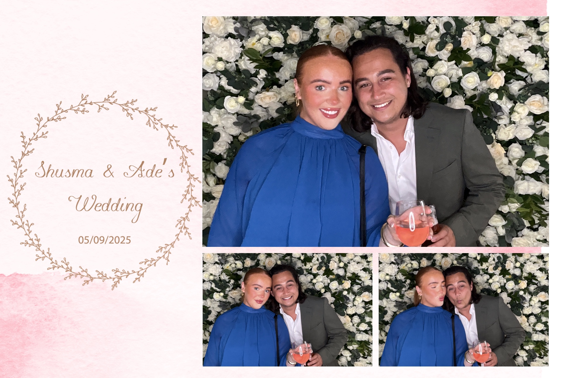 Shusma & Ade’s Wedding photo booth images  | View more photos from the event at gallery.magicimages.uk/u/MagicImages/Shusma-Ade’s-Wedding-photo-booth-images