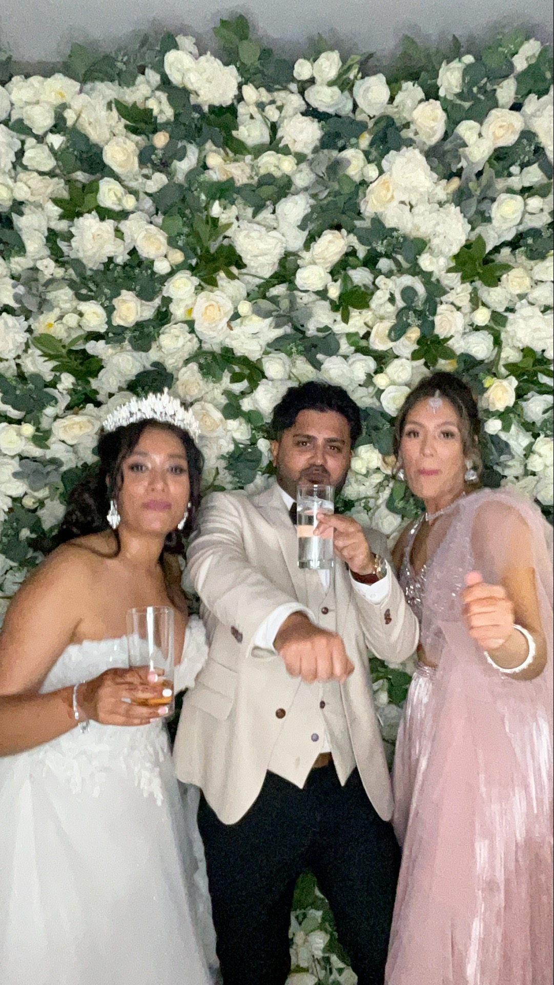 Shusma & Ade’s Wedding photo booth images  | View more photos from the event at gallery.magicimages.uk/u/MagicImages/Shusma-Ade’s-Wedding-photo-booth-images