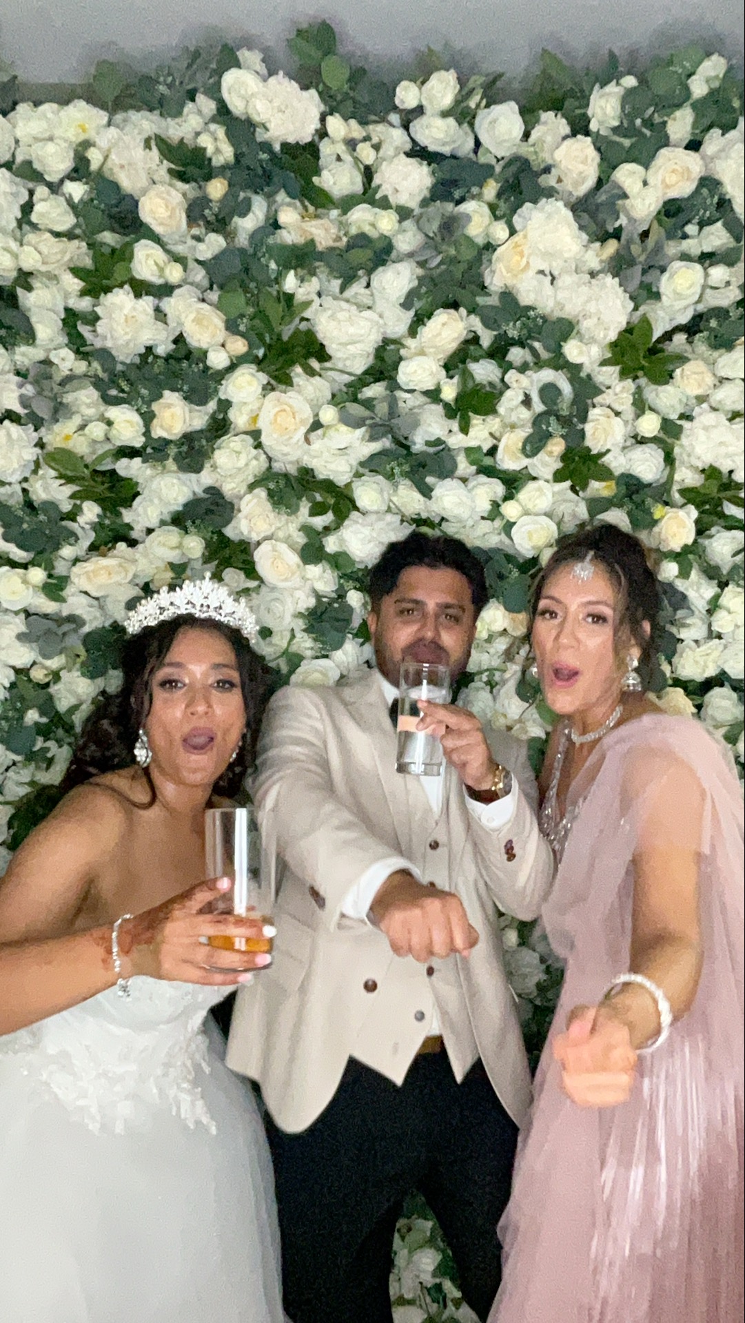 Shusma & Ade’s Wedding photo booth images  | View more photos from the event at gallery.magicimages.uk/u/MagicImages/Shusma-Ade’s-Wedding-photo-booth-images