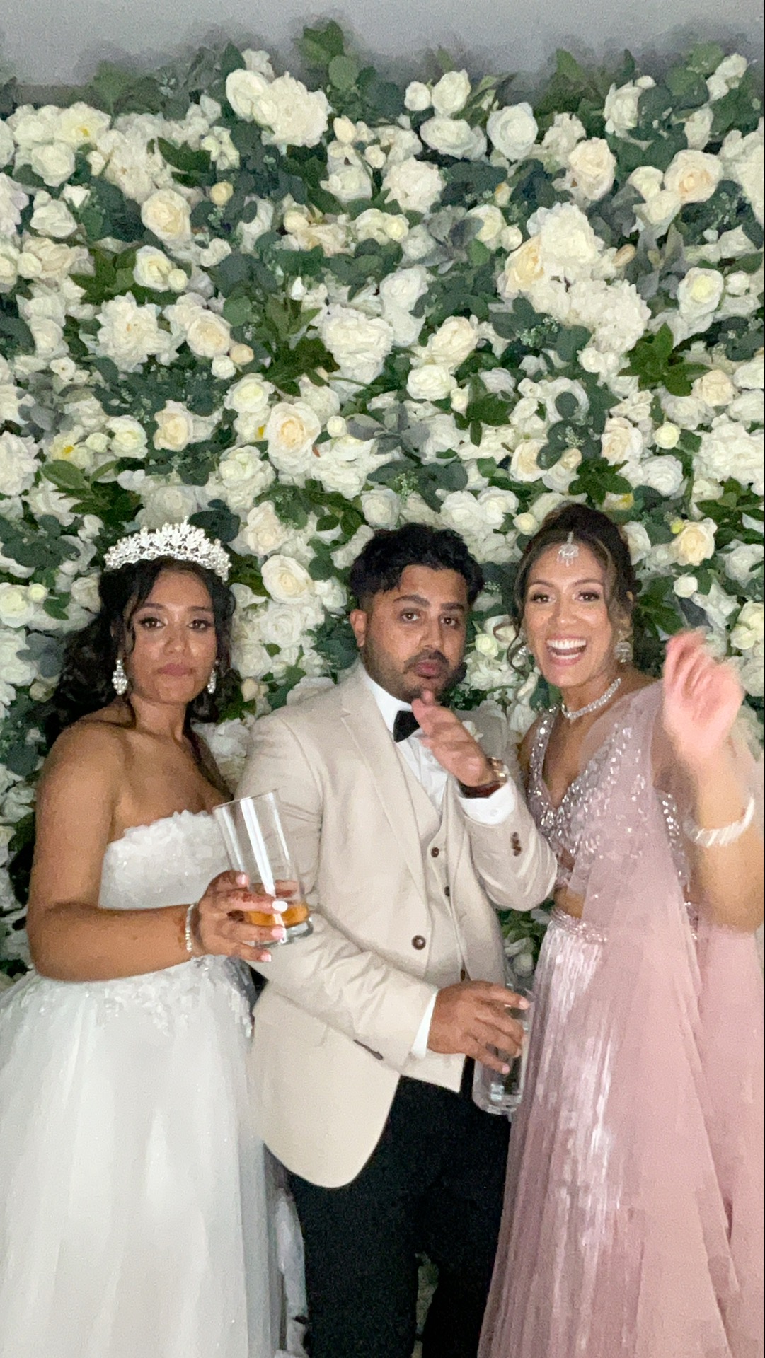 Shusma & Ade’s Wedding photo booth images  | View more photos from the event at gallery.magicimages.uk/u/MagicImages/Shusma-Ade’s-Wedding-photo-booth-images