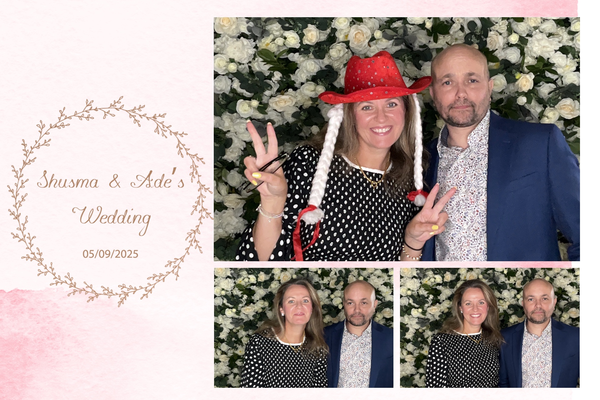 Shusma & Ade’s Wedding photo booth images  | View more photos from the event at gallery.magicimages.uk/u/MagicImages/Shusma-Ade’s-Wedding-photo-booth-images