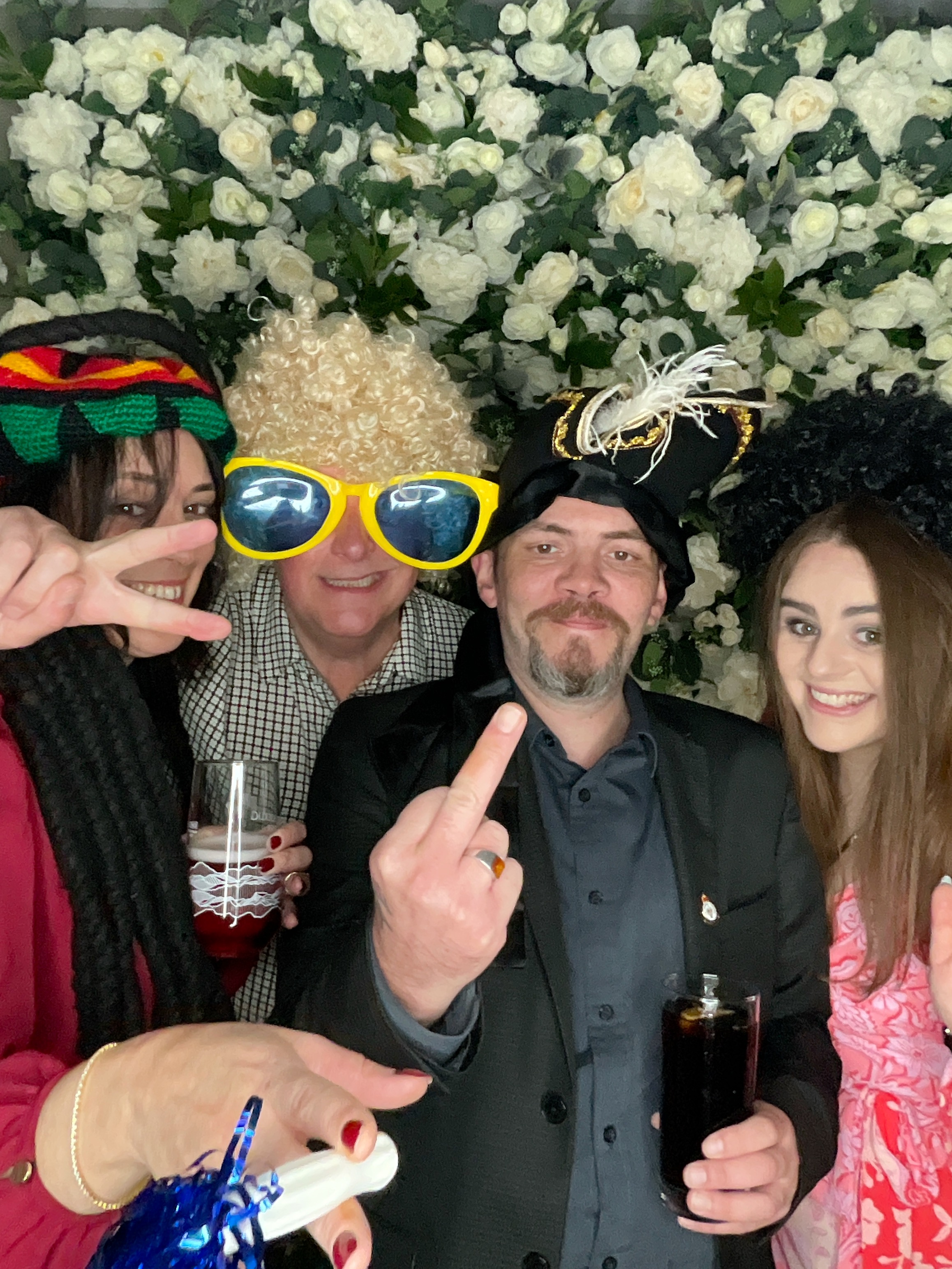 Shusma & Ade’s Wedding photo booth images  | View more photos from the event at gallery.magicimages.uk/u/MagicImages/Shusma-Ade’s-Wedding-photo-booth-images